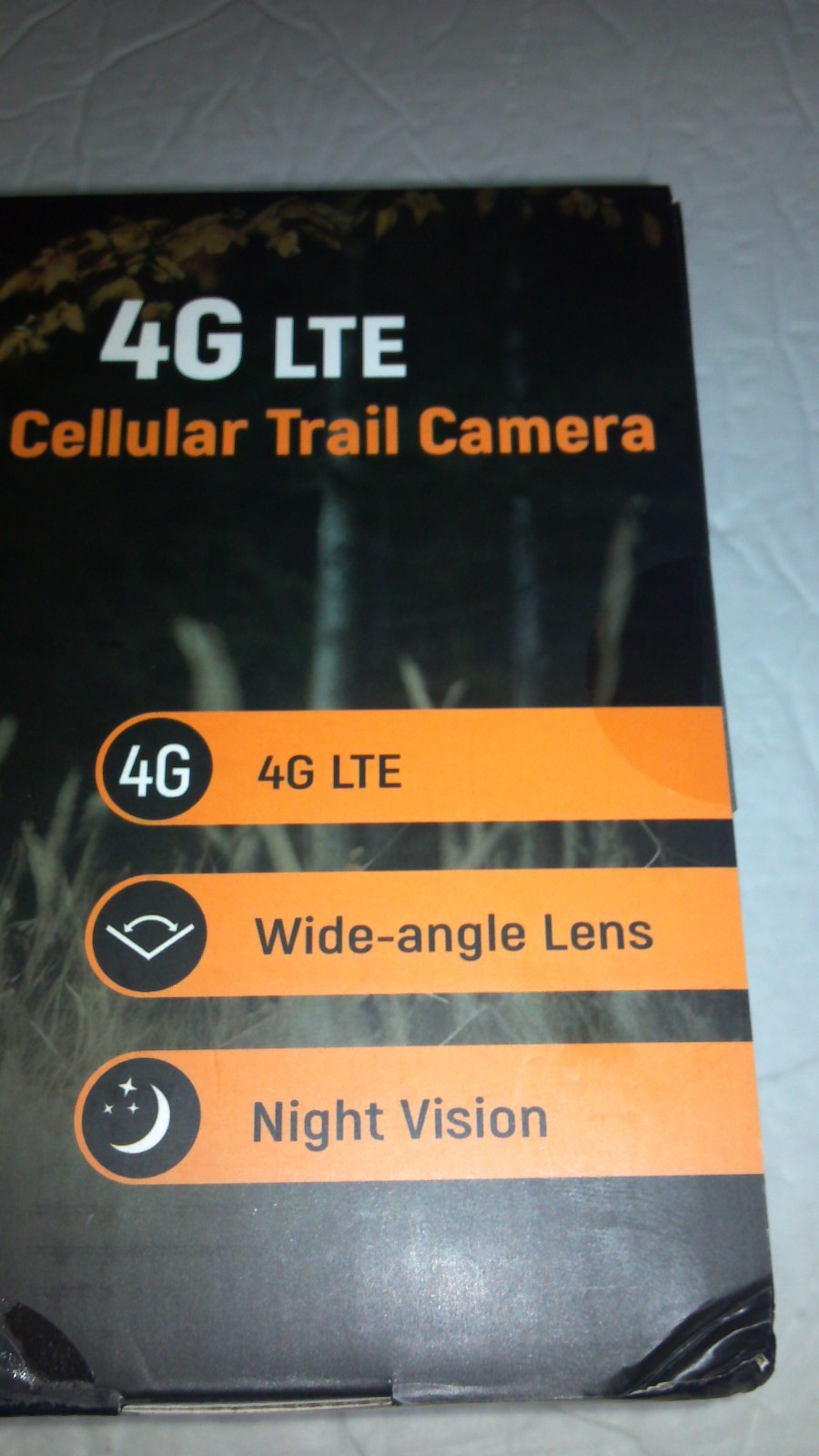 4G LTE Cellular Trail Camera Solar Built-In SIM HD Night Vision Wide Angle Lens
