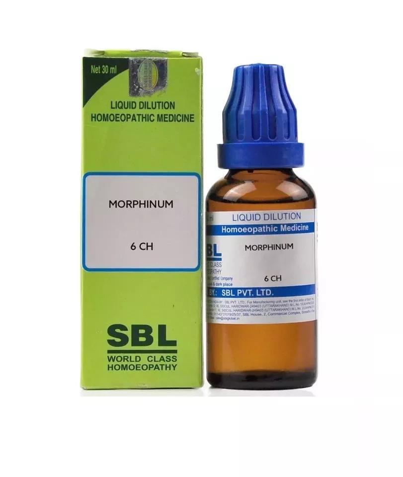 SBL Homeopathic Morphinum Dilution 30ml (6,12,30,200,1M CH)