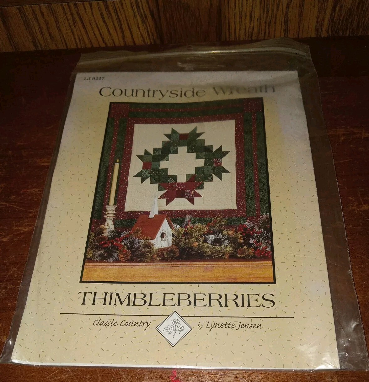 Thimbleberries Countryside Wreath Model LJ 9227 Lynette Jensen