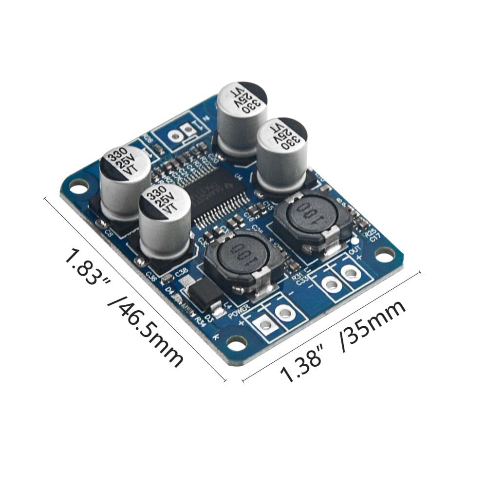 2pcs Tpa3118 Single Channel Digital Audio Power Amplifier Board Module 1x60w Dc