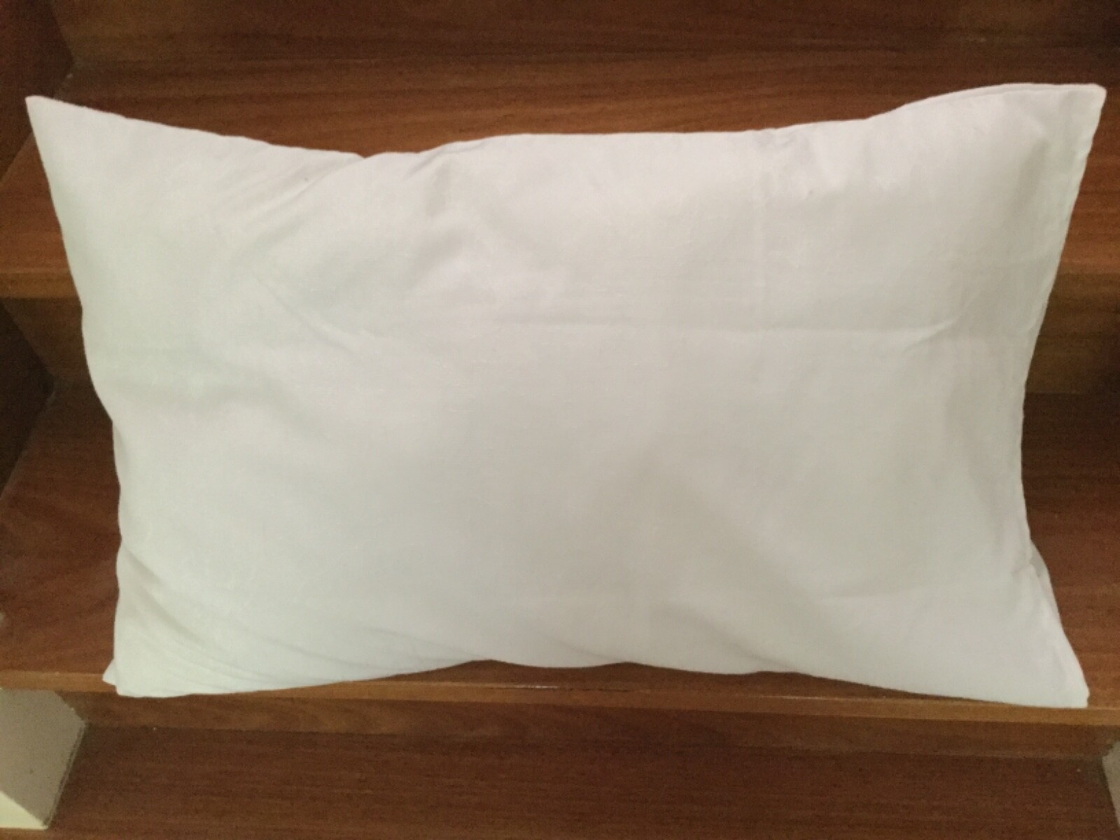 White Embroidered Pillow Case 100% Polyester Pillowcase 48cms x 73cms