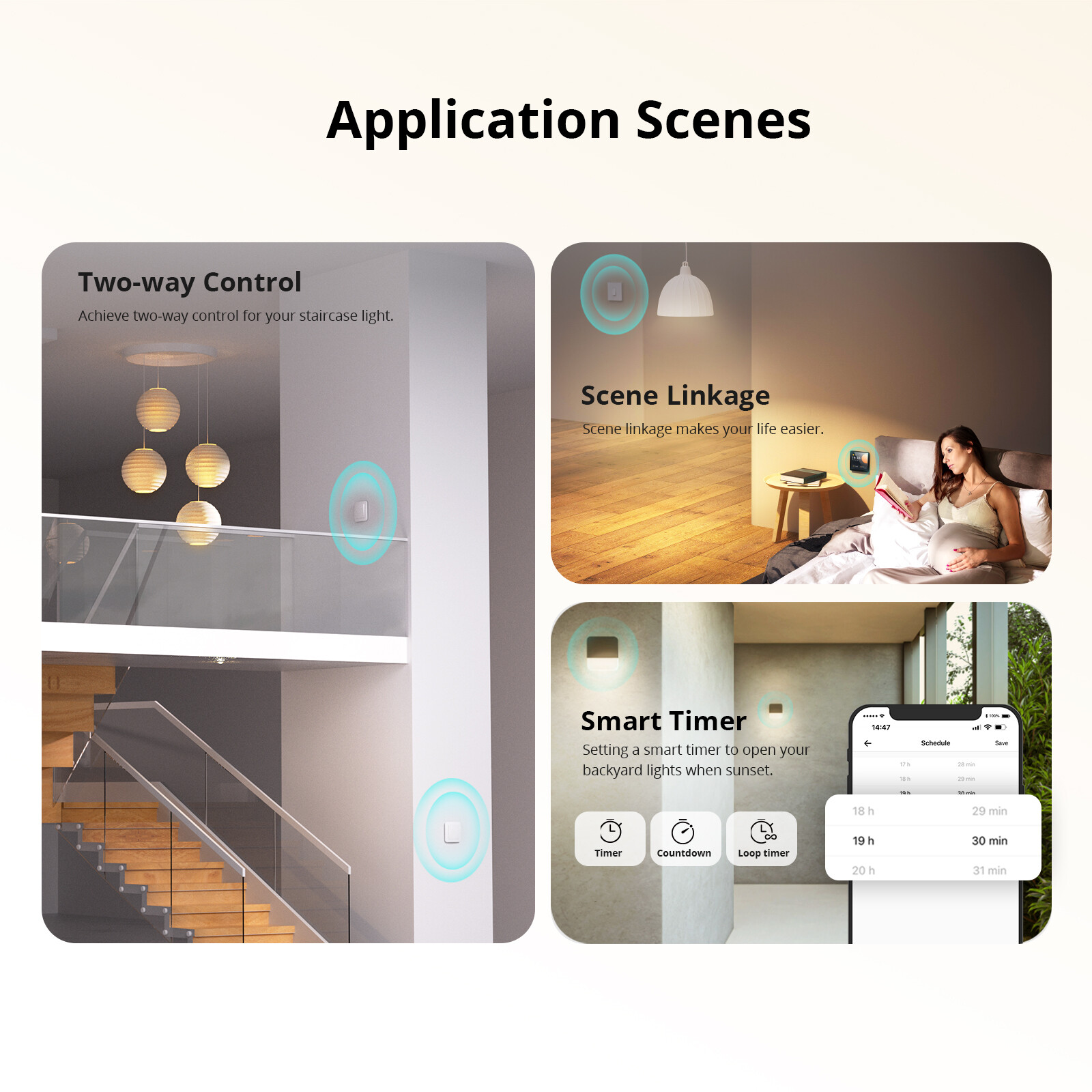 SONOFF ZBMINIL2 Zigbee Smart Light Switch (2 Way)-4Pack No Neutral Wire Required