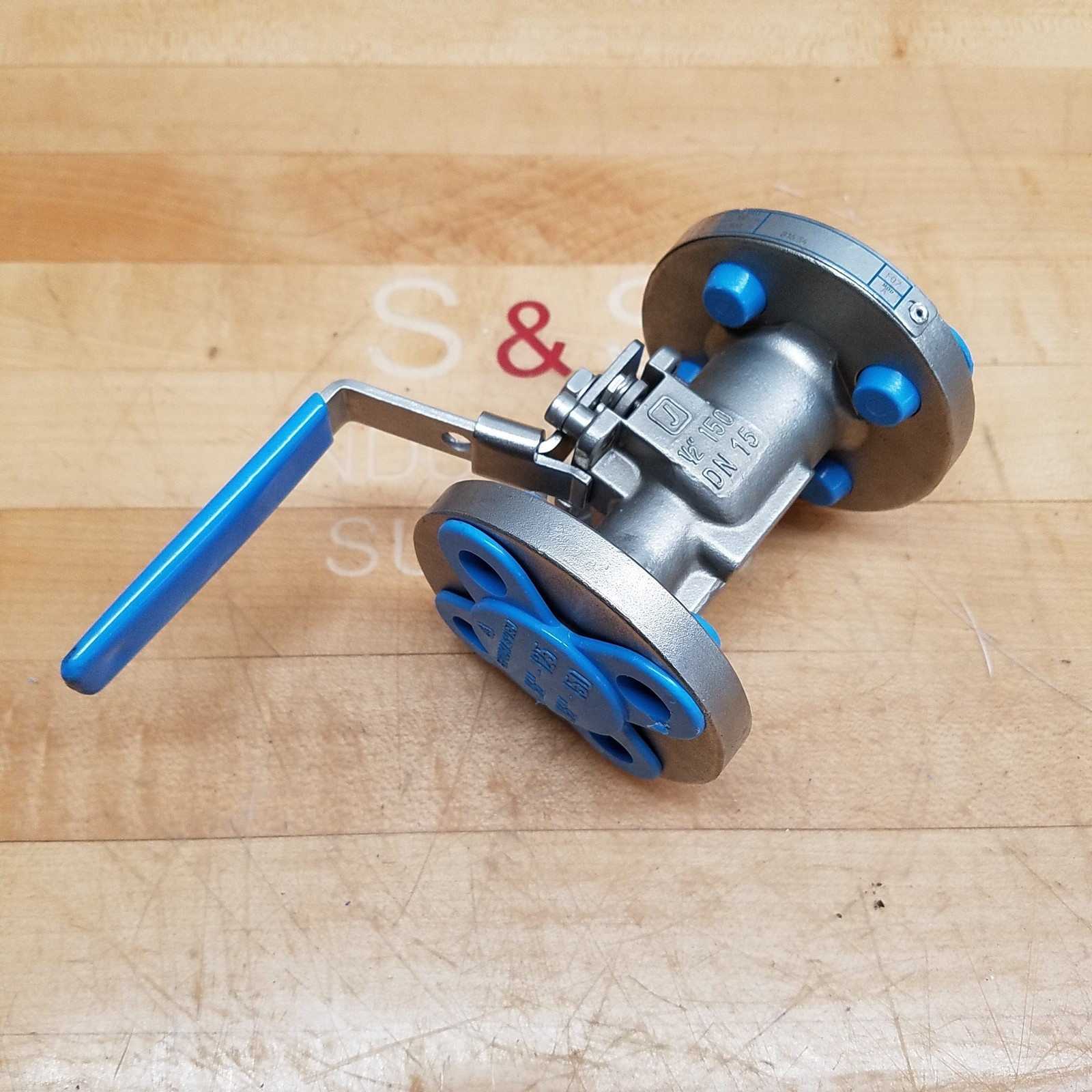 Jamesbury 7150313600XTZ2CB 1/2" Ball Valve, 316SS Ball, 316SS Stem, 316SS Body