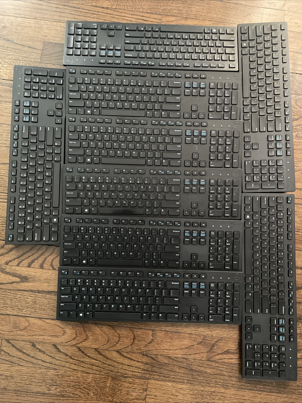 Lot of 9 OEM Wireless Keyboards only.No Receiver Included.
