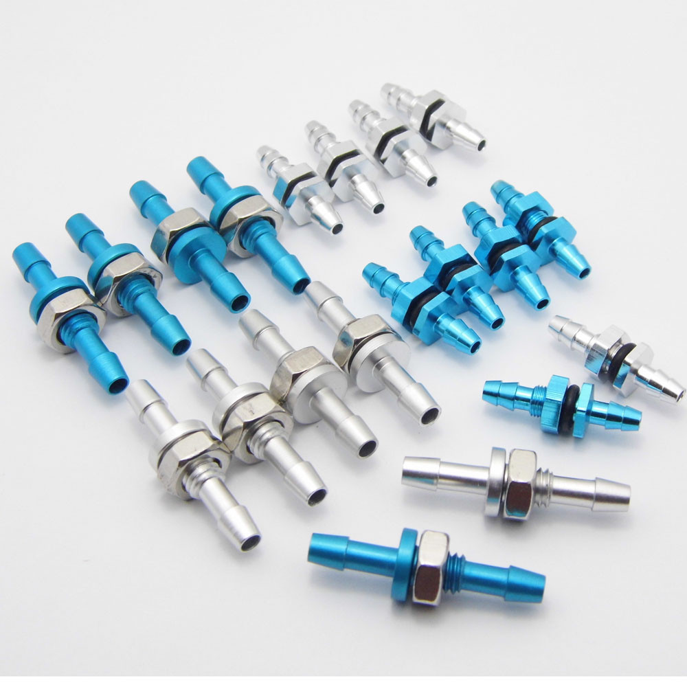 10x Water Cooling Outlet line Adapters Water Nipple Fuel Nozzle for RC Boat Mono