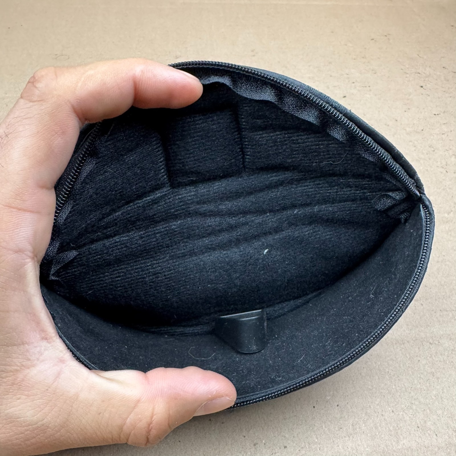 FISHGILLZ Floating Sunglasses Protective Case Black Zippered Hard Shell