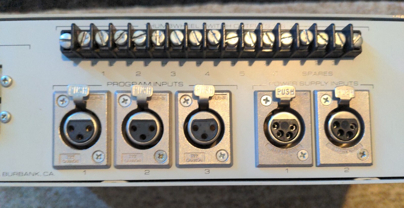 RTS TELEX SAP-1026 SOURCE ASSIGN PANEL UNTESTED