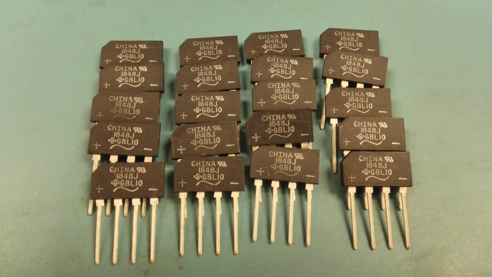 ( 1 PC ) GBL10 Single-phase bridge rectifier 4A, 1000V