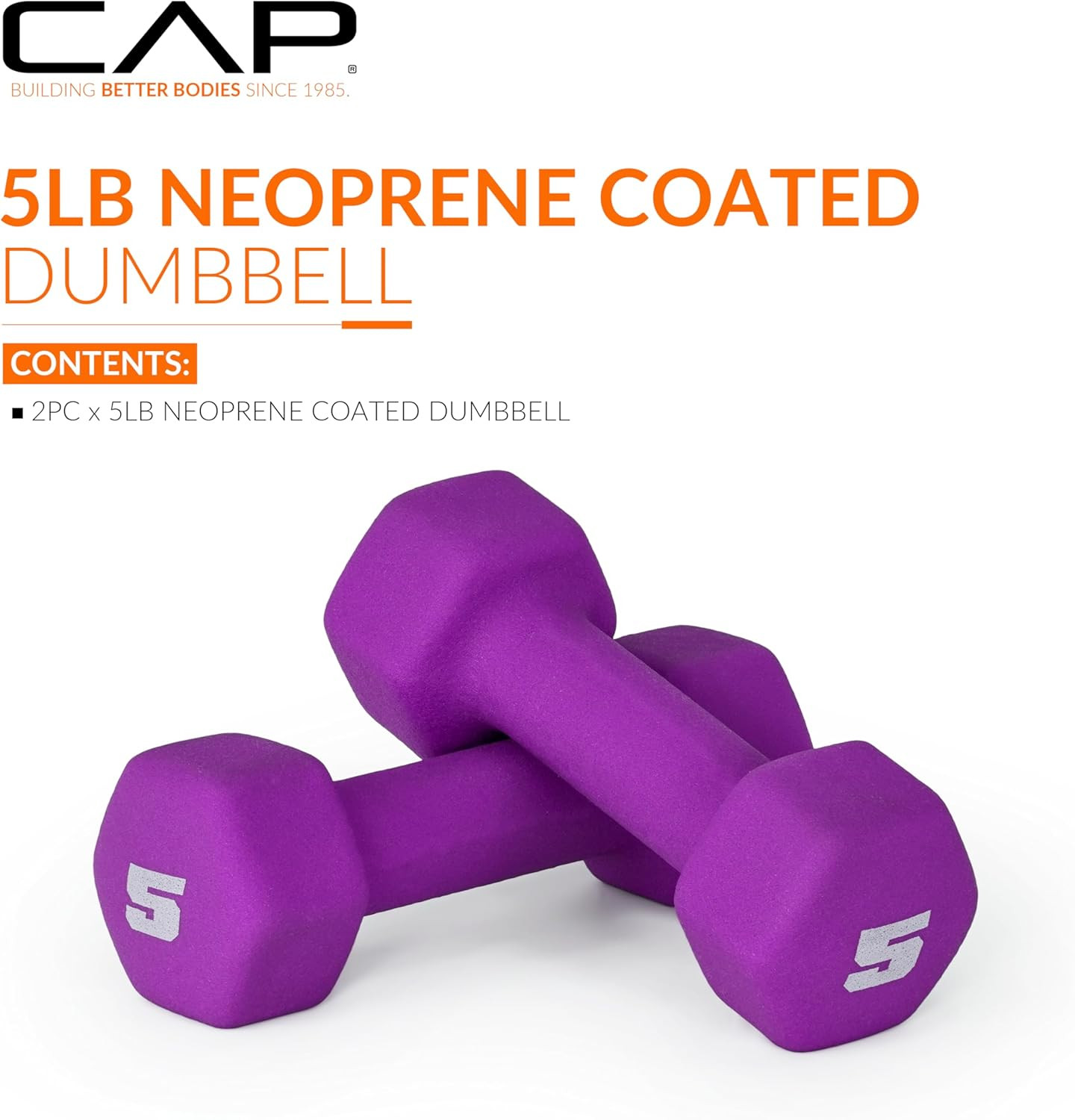 Barbell Neoprene Dumbbell Weights Pairs & Sets | Multiple Colors
