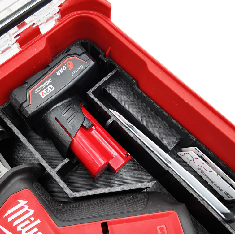 Tidy Tool Insert For Milwaukee M12 Fuel Hackzall V2