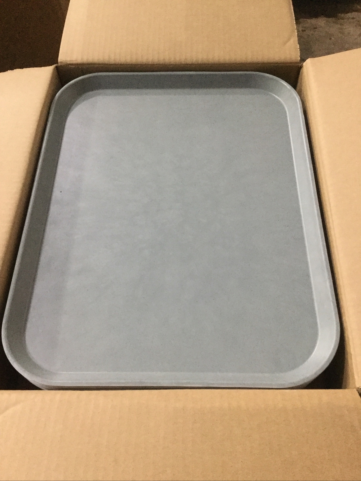 Lewis Bins TR1814-1SSM, TR1814-1, Grey, 18x14 Assembly Tray, Box Of 10