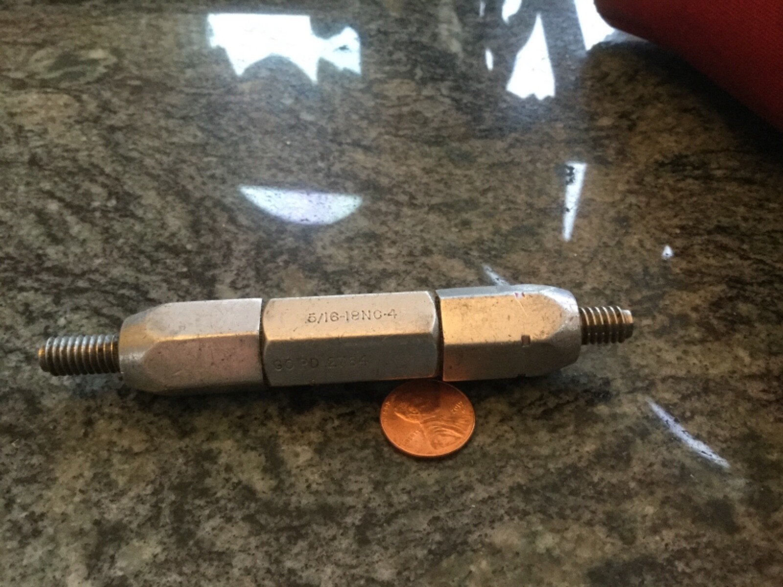 Winter plug thread threading gage 5/16-18 5/16 18 go / nogo thread check