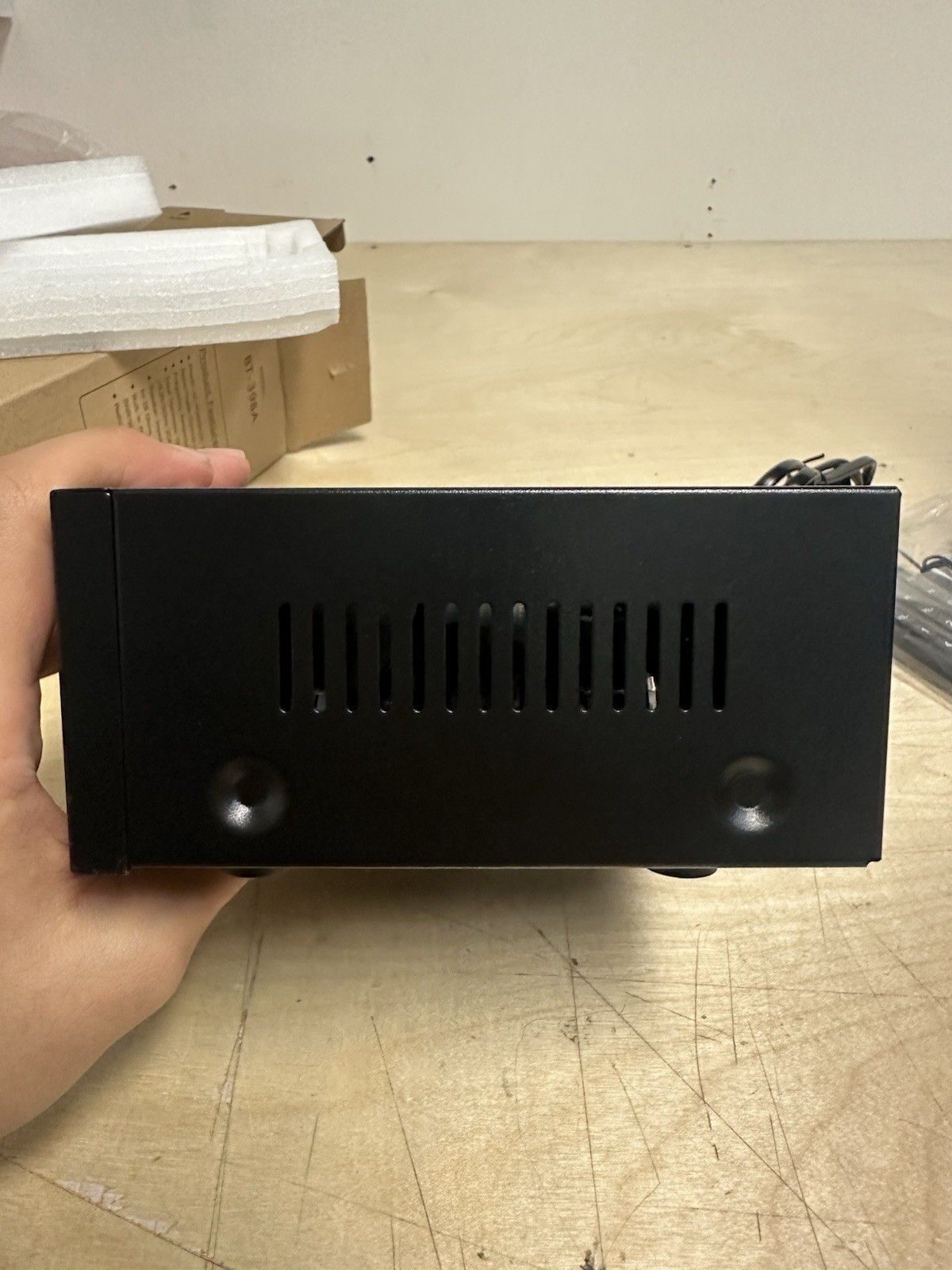 Romica Stereo Audio Amplifier, 2 Channel 450W x2 Bluetooth Used