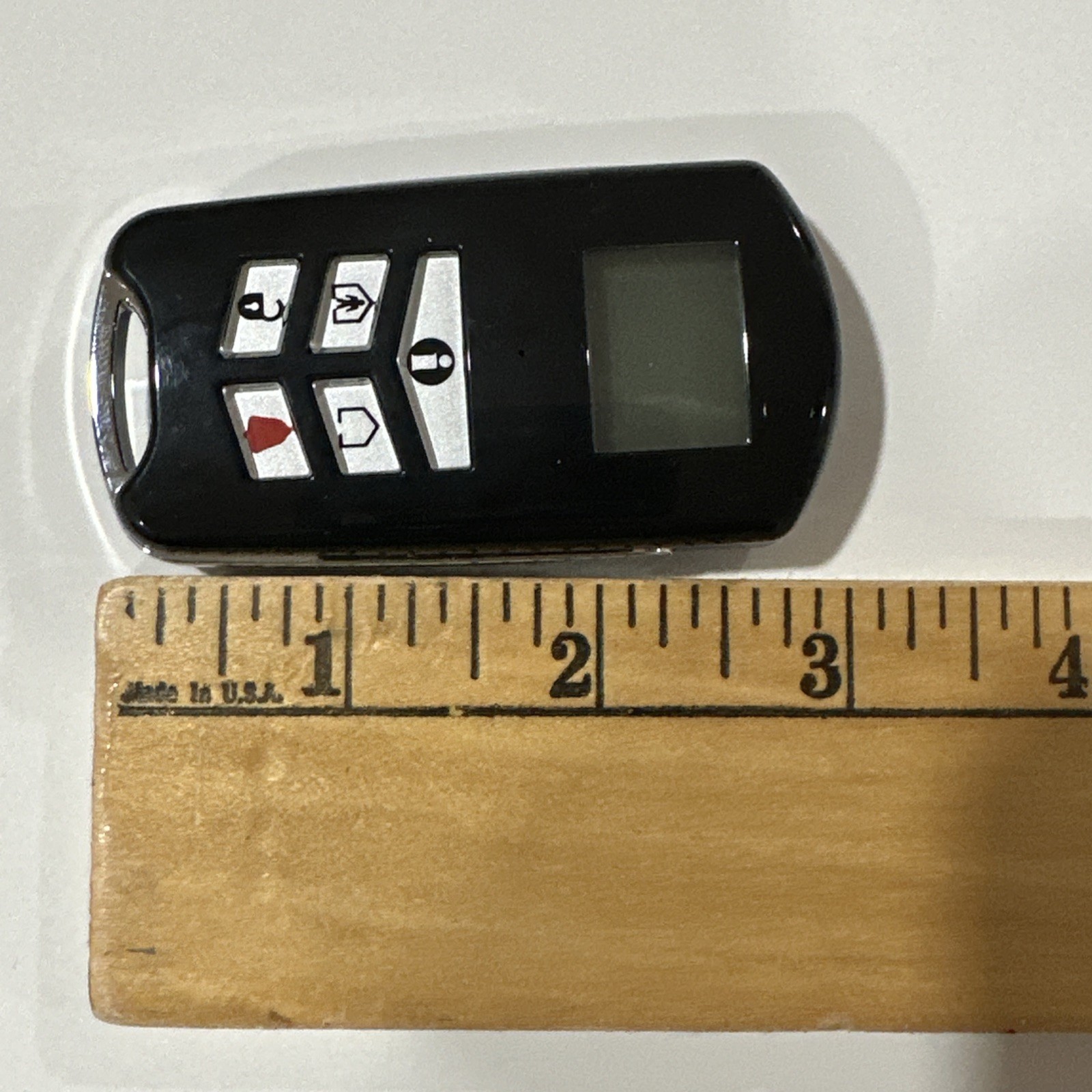 DSC WT4989 4 Button Wireless Backlit Security Key Fob Display New Batteries
