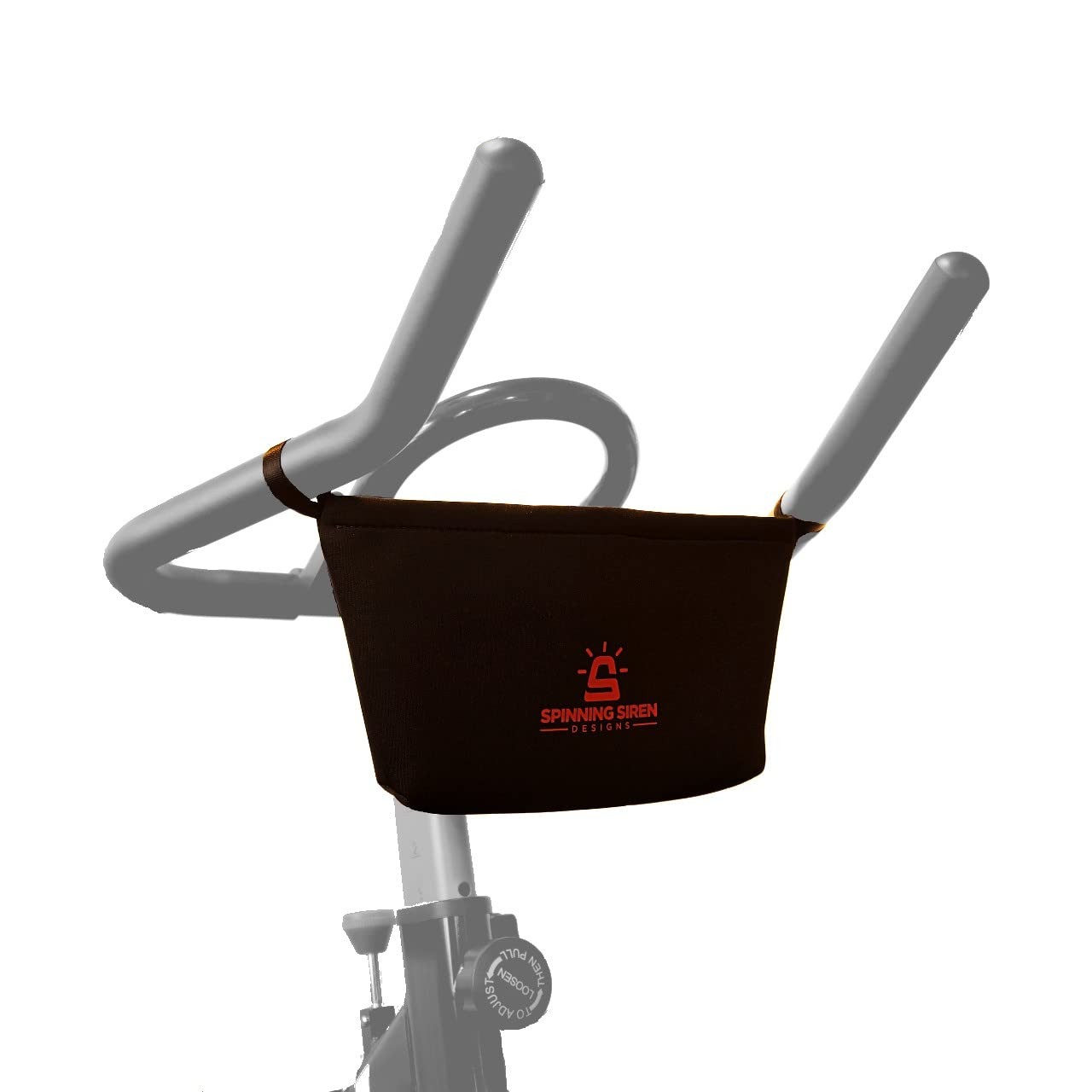 Spinning Siren Designs Reversible Storage Bag for Exercise Equipment to Black