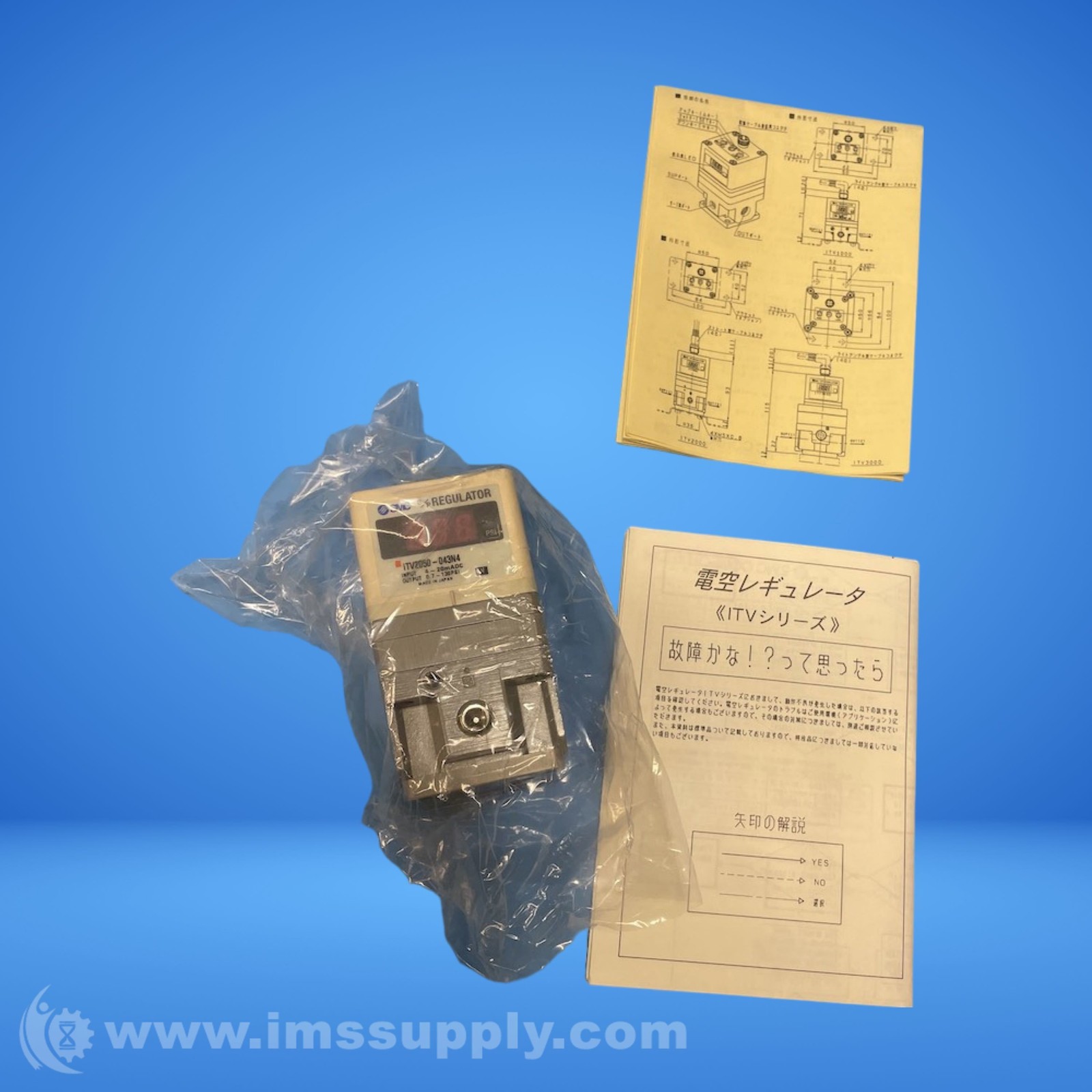SMC ITV2050-043N4 Electro-Pneumatic Regulator FNOB