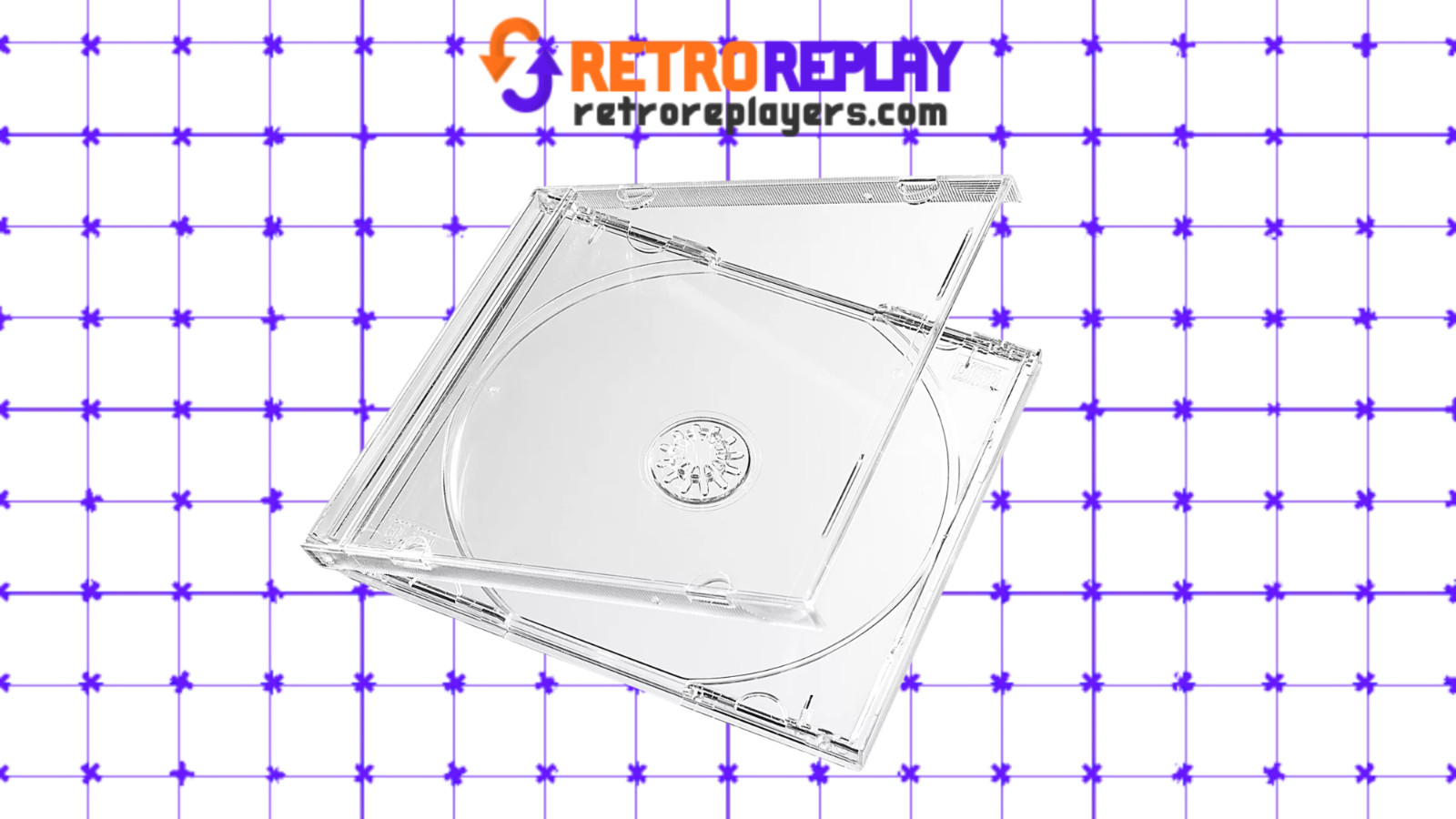Replacement OEM-Style CD Jewel Cases for Sega Dreamcast, 3DO, PS1 10.4mm