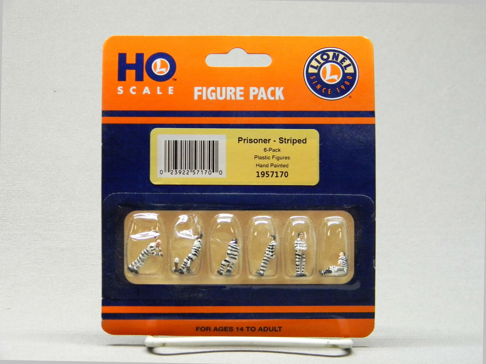 LIONEL HO SCALE PRISONERS FIGURES 6 PACK scenery landscape freight 1957170 NEW