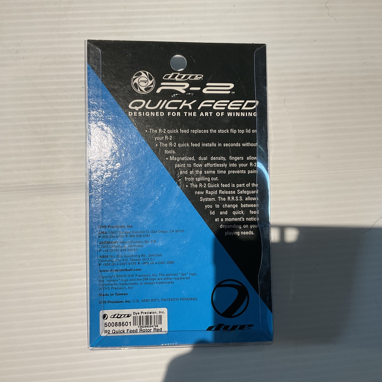 NEW Dye Rotor R2 Quick Feed - Red