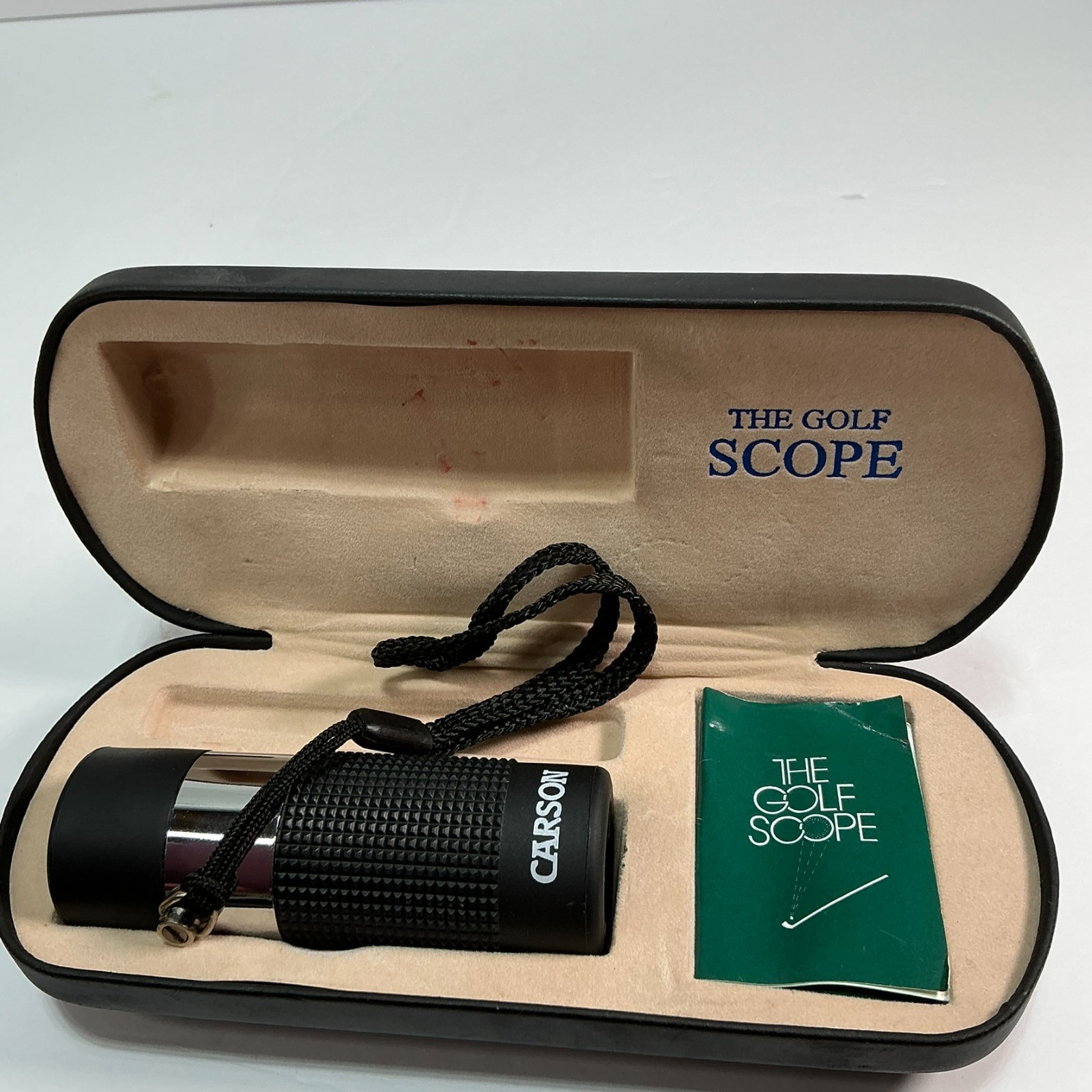 The Golf Scope 8 X 21 Rangefinder In Case vintage rare