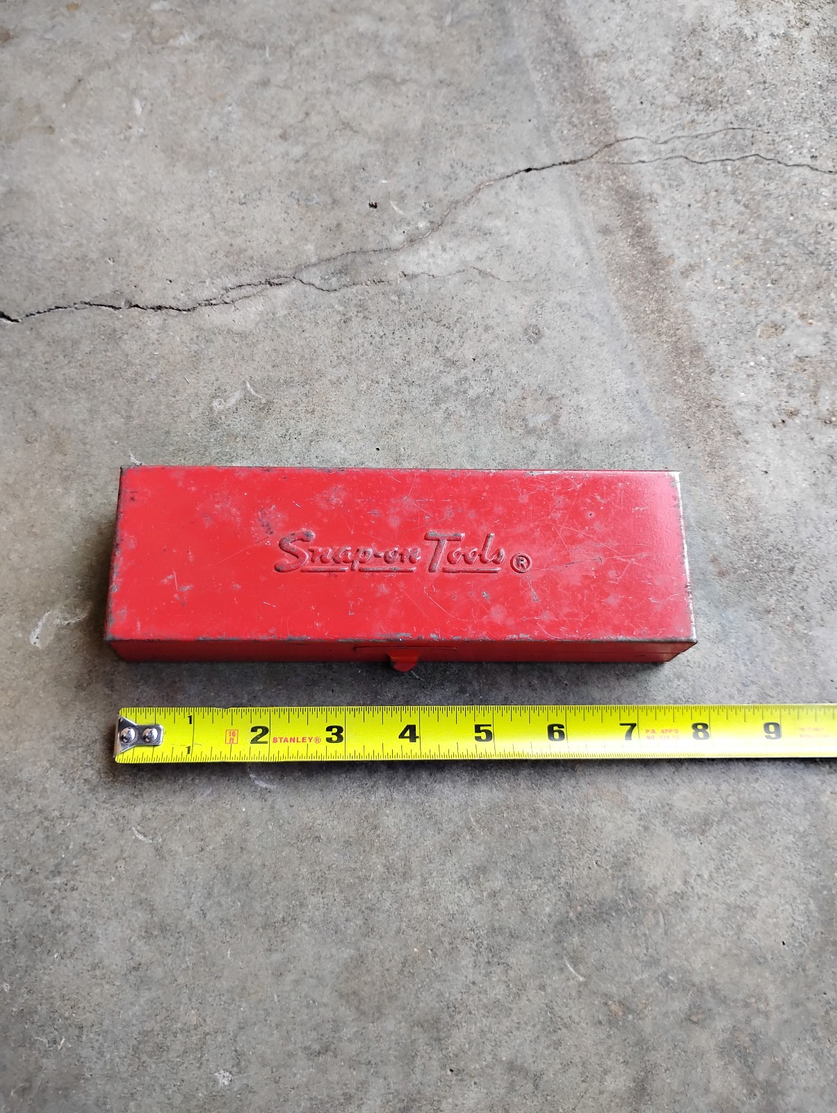 Vintage Snap On KRA-229 Tool Metal Box, Empty