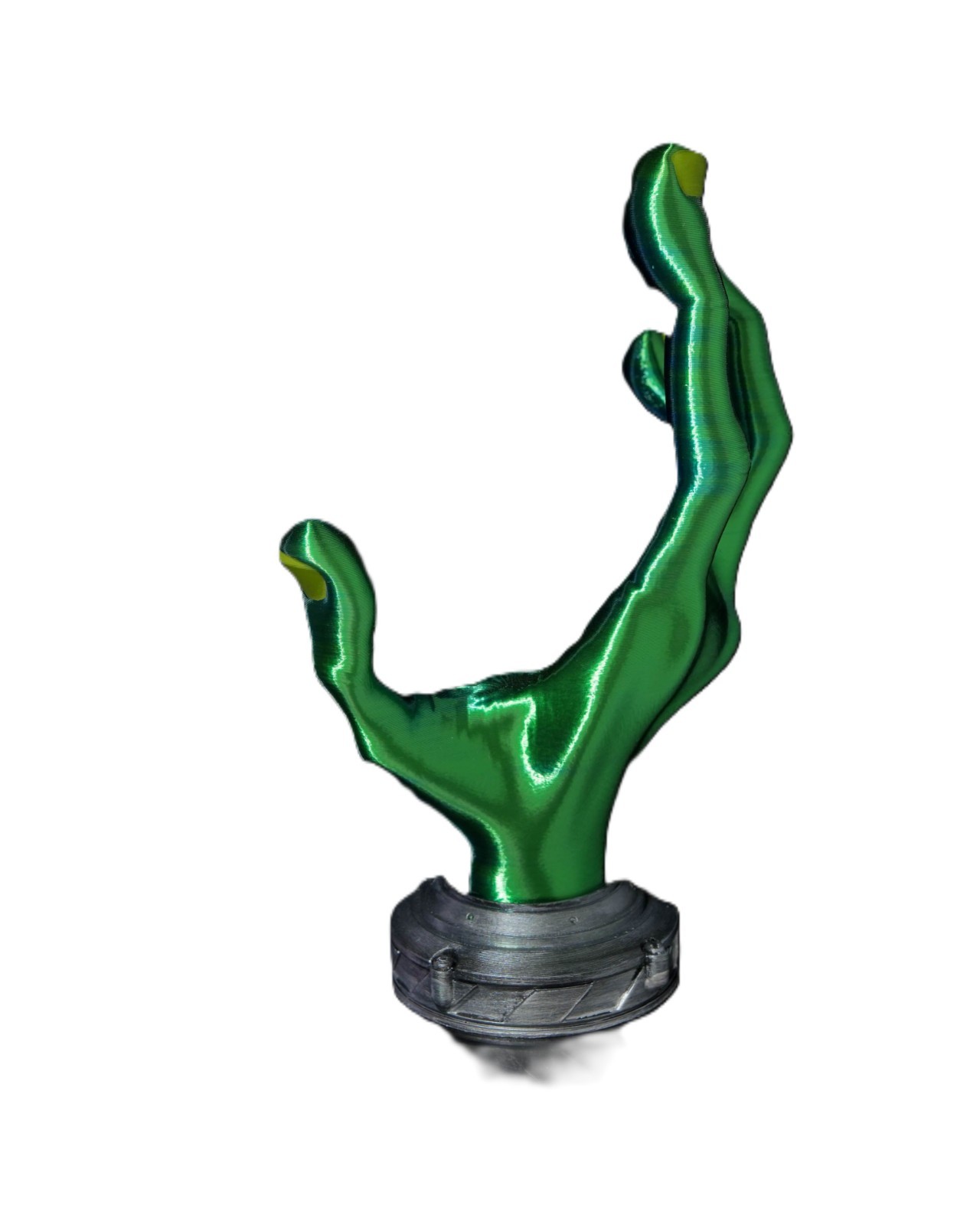 4-Finger Alien Hand Controller Holder Stand for PS5 Xbox - 3D Printed Decor
