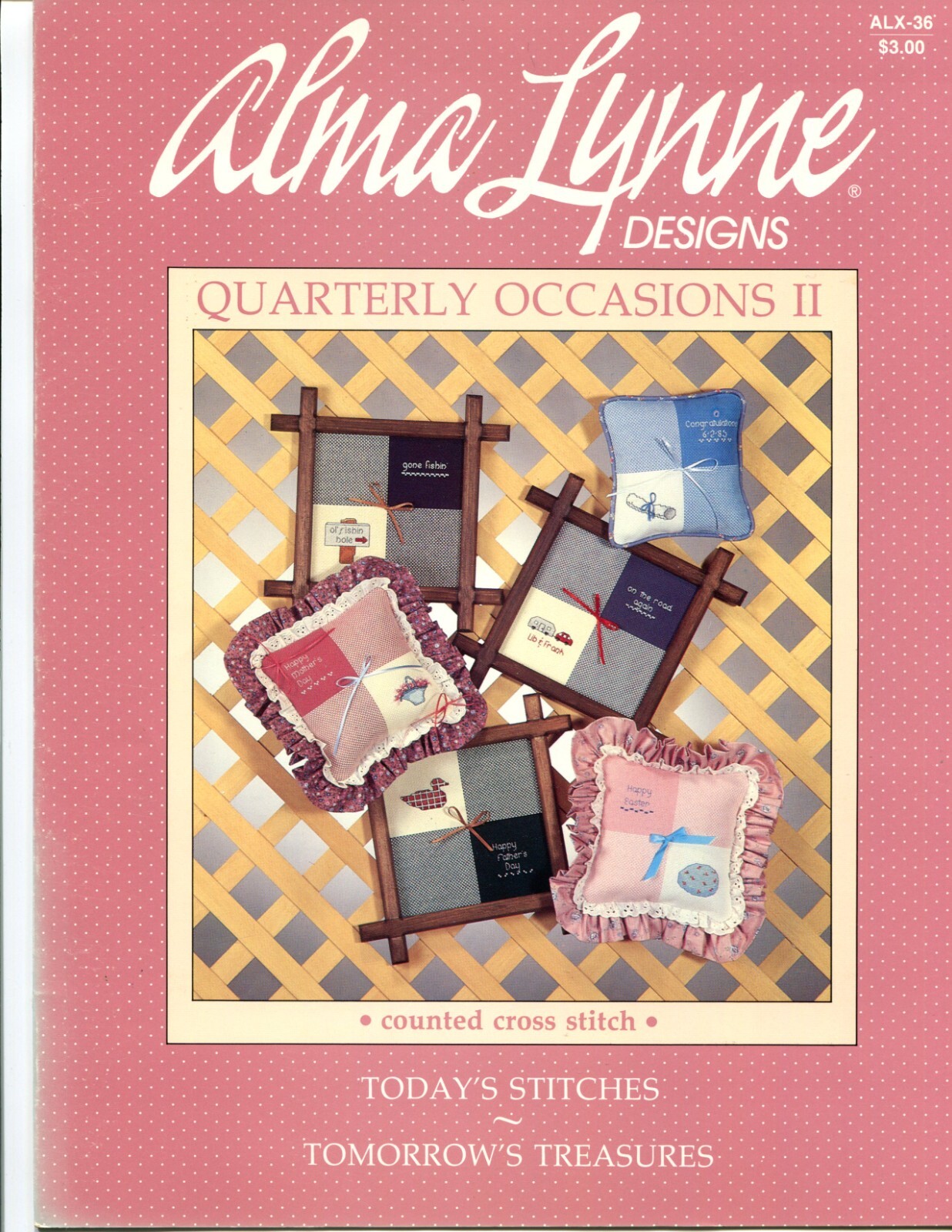 Quarterly Occasions II, cross stitch -  Alma Lynne Designs ALX-36