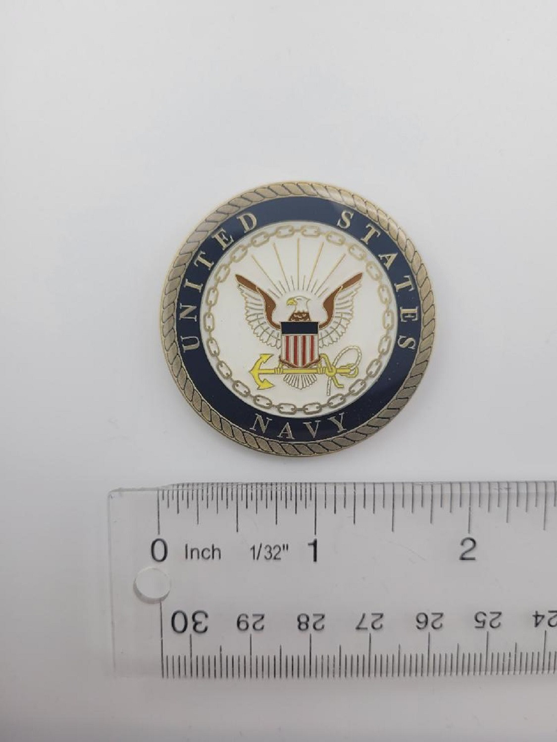USS Tempest PC-2 Crest Challenge Coin