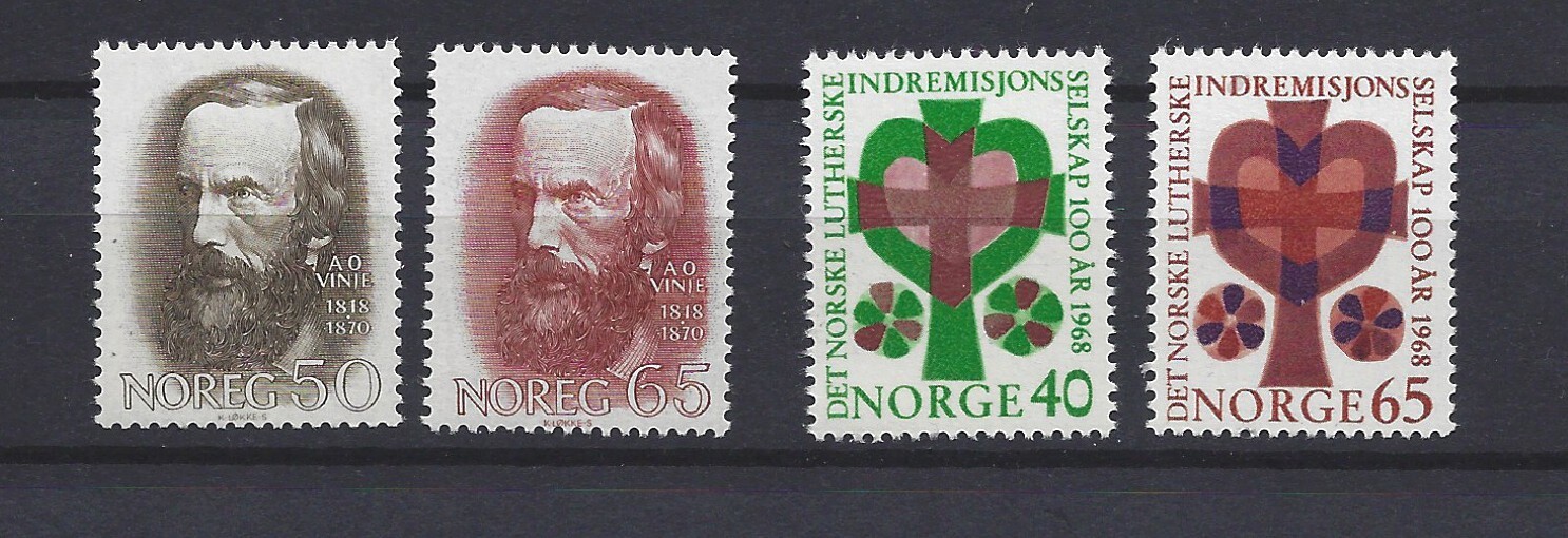 Norway 1968 MNH  606-09