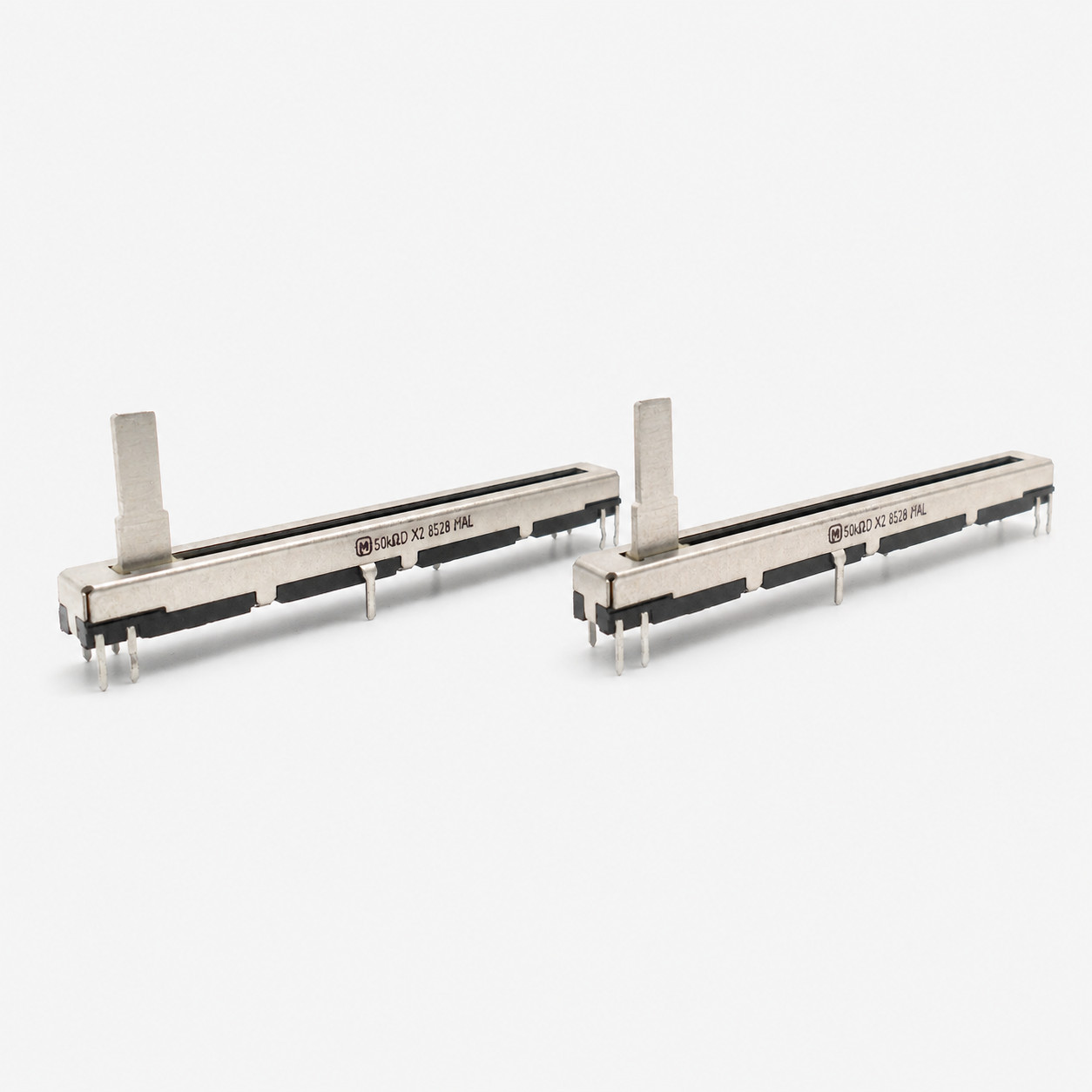 2PCS 50KDx2 Dual Channel Fader for Mackie 1402VLZ 1604VLZ 1642VLZPRO Mixer