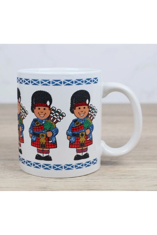 Elgate Scottish Pipers Mug Coffee Cup r0899