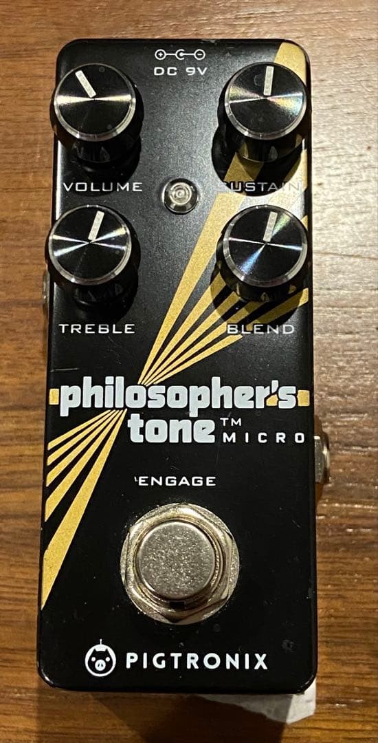 PIGTRONIX Philosopher's Tone Micro Compressor Pedal