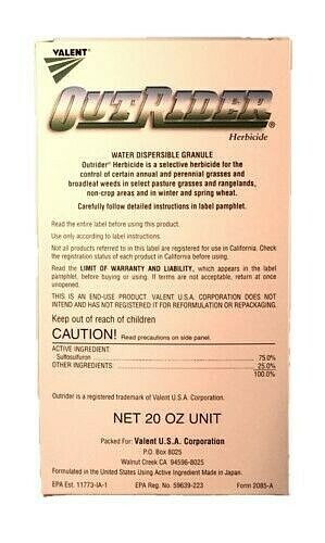 Outrider Herbicide - 20 Ounces (Sulfosulfuron 75%) by Monsanto