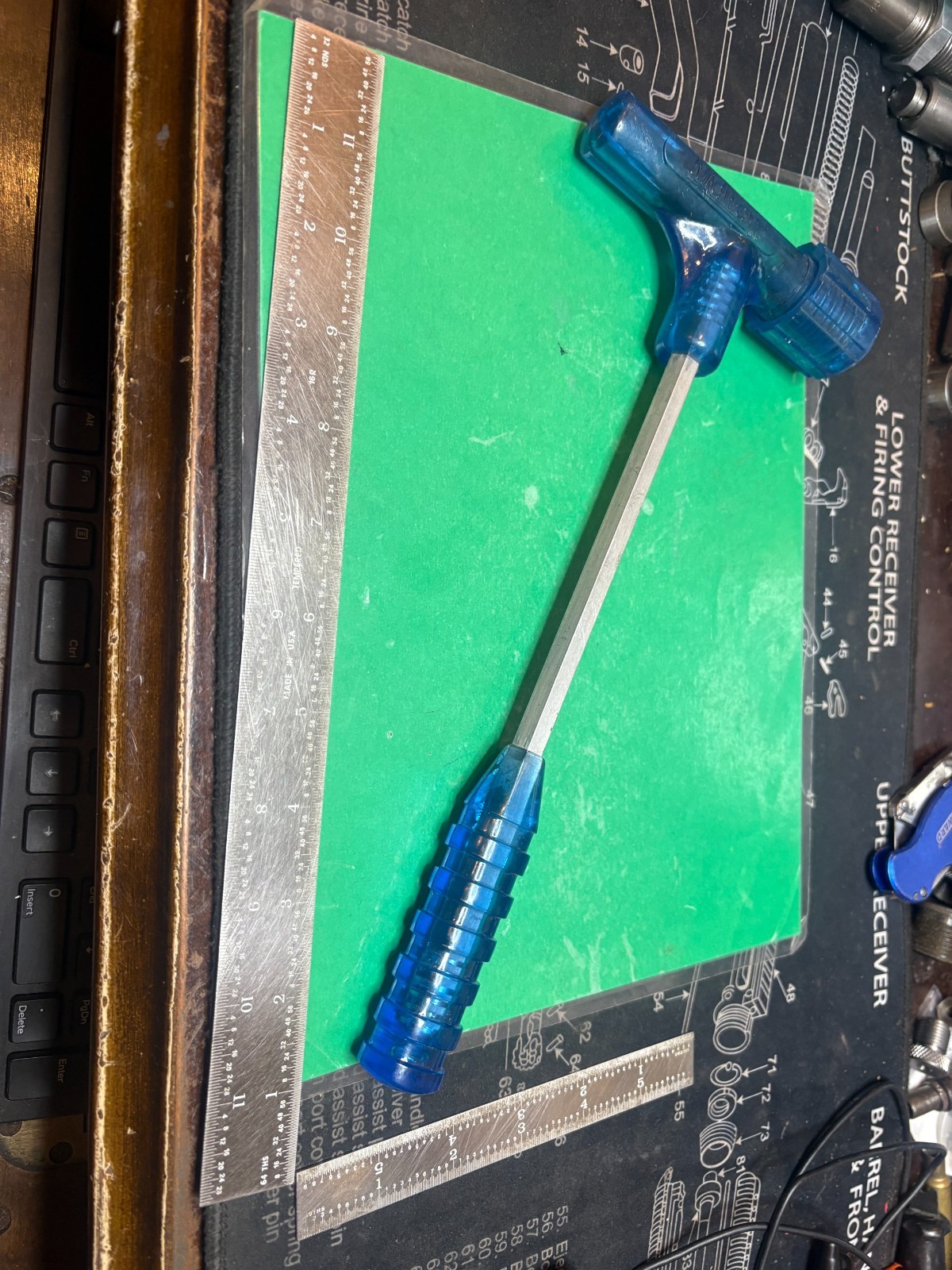 Midway USA Kinetic Bullet Puller Blue