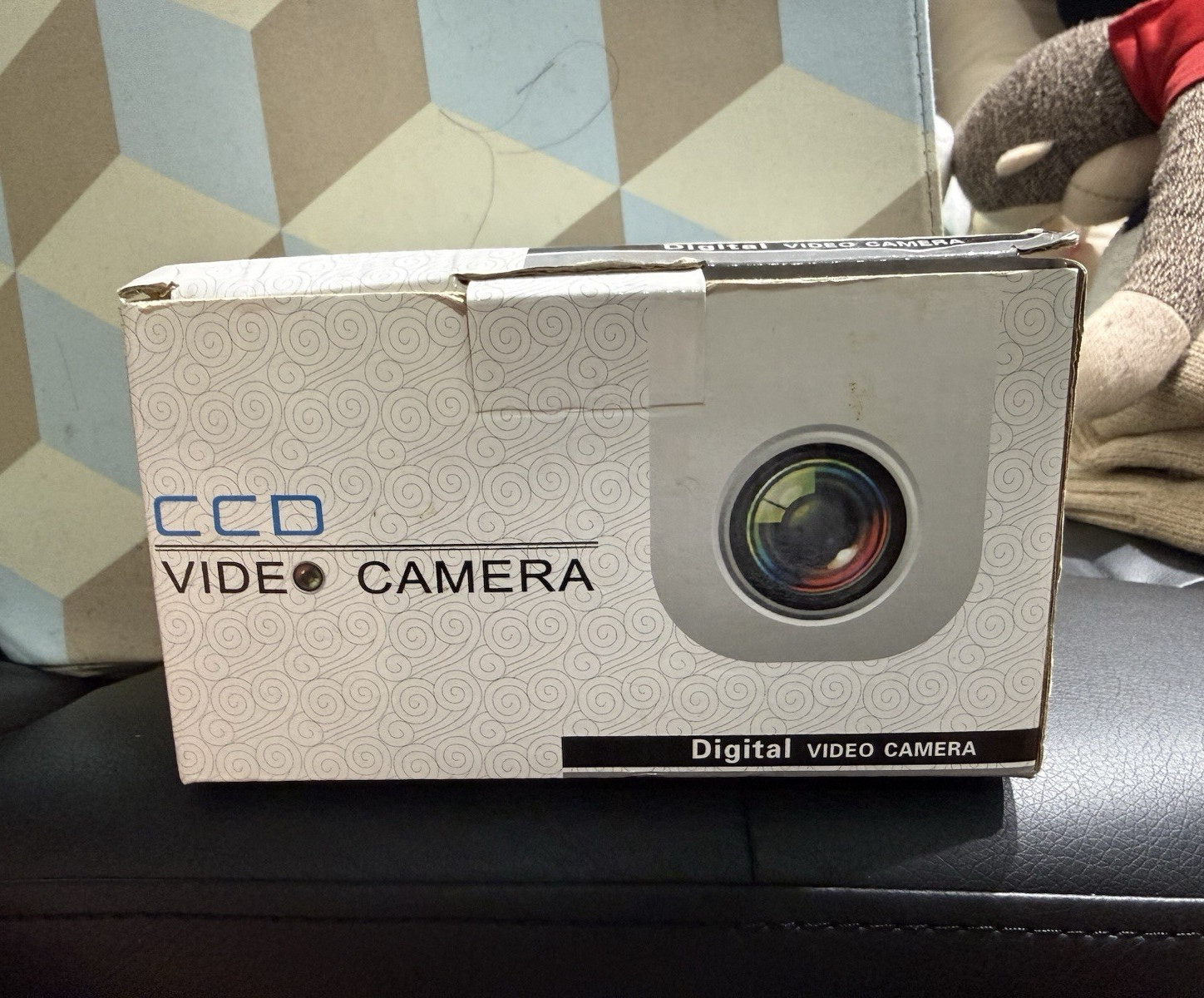 CCD Digital Video Camera White 1.4in Screen 1x/1x SD Removable Media DC