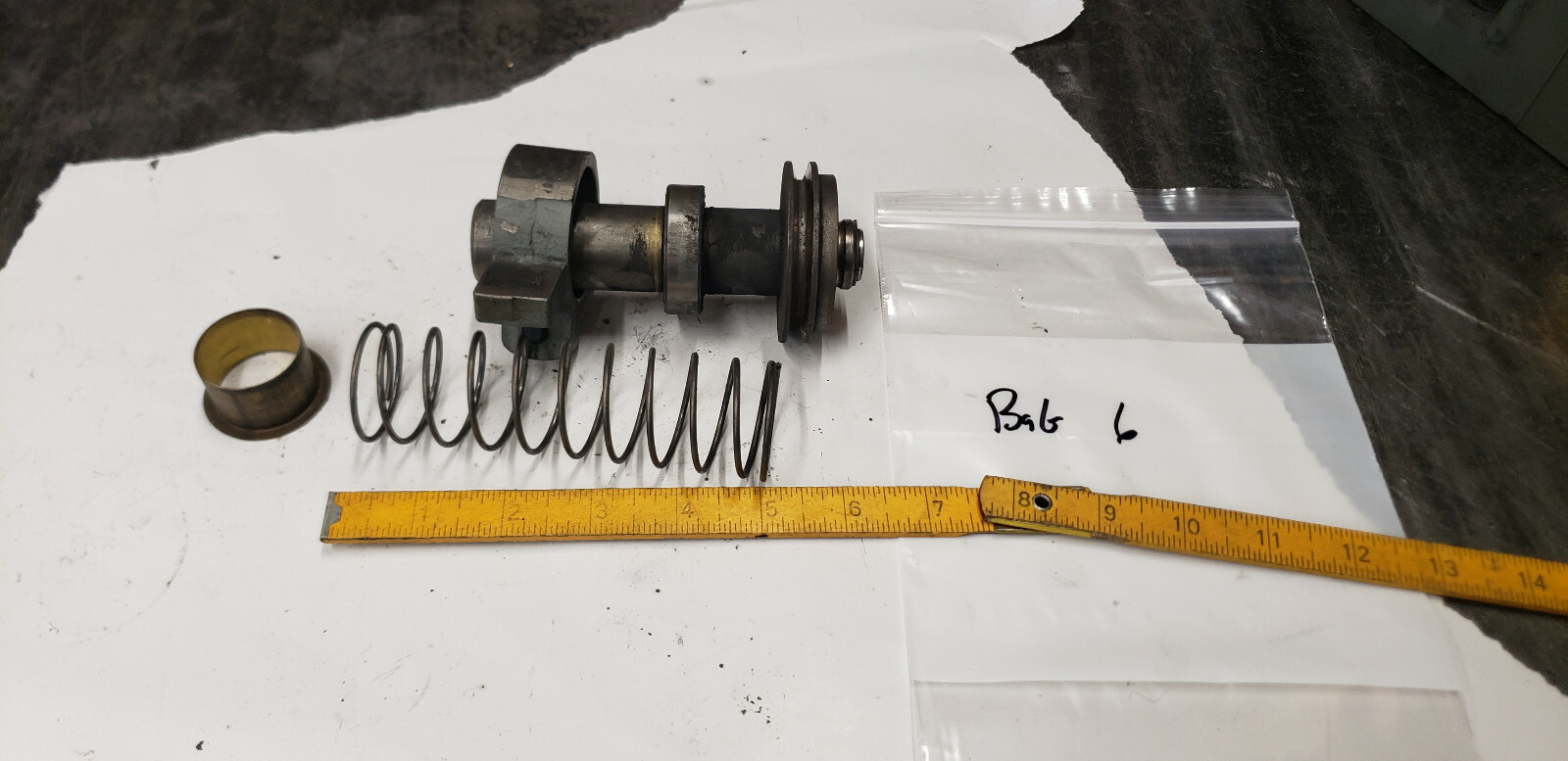 Deckel SOE MAIN AXLE SPIDER COLLAR SPRING PARTS, s/n-SOE/78-4115