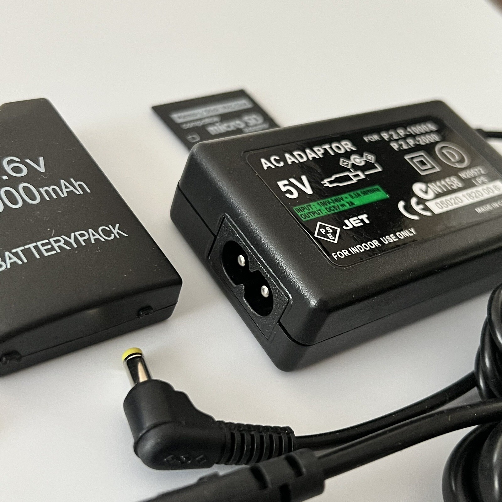 QUALITY Sony PSP 1000 Revival Kit - Battery, Charger, Cover, 64gb Memory Card