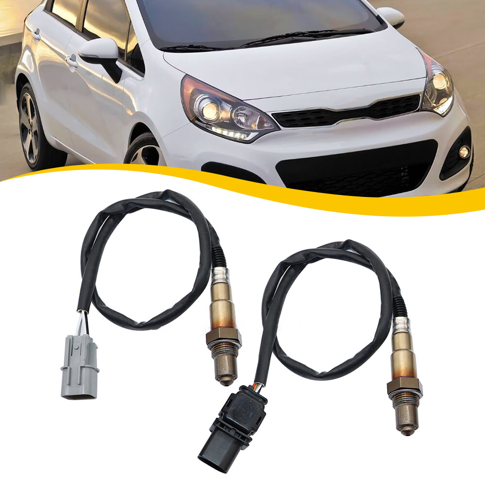 2pcs Oxygen Sensor O2 For 12 13 14 15 16 17 Hyundai Accent Veloster Kia Rio 1.6L