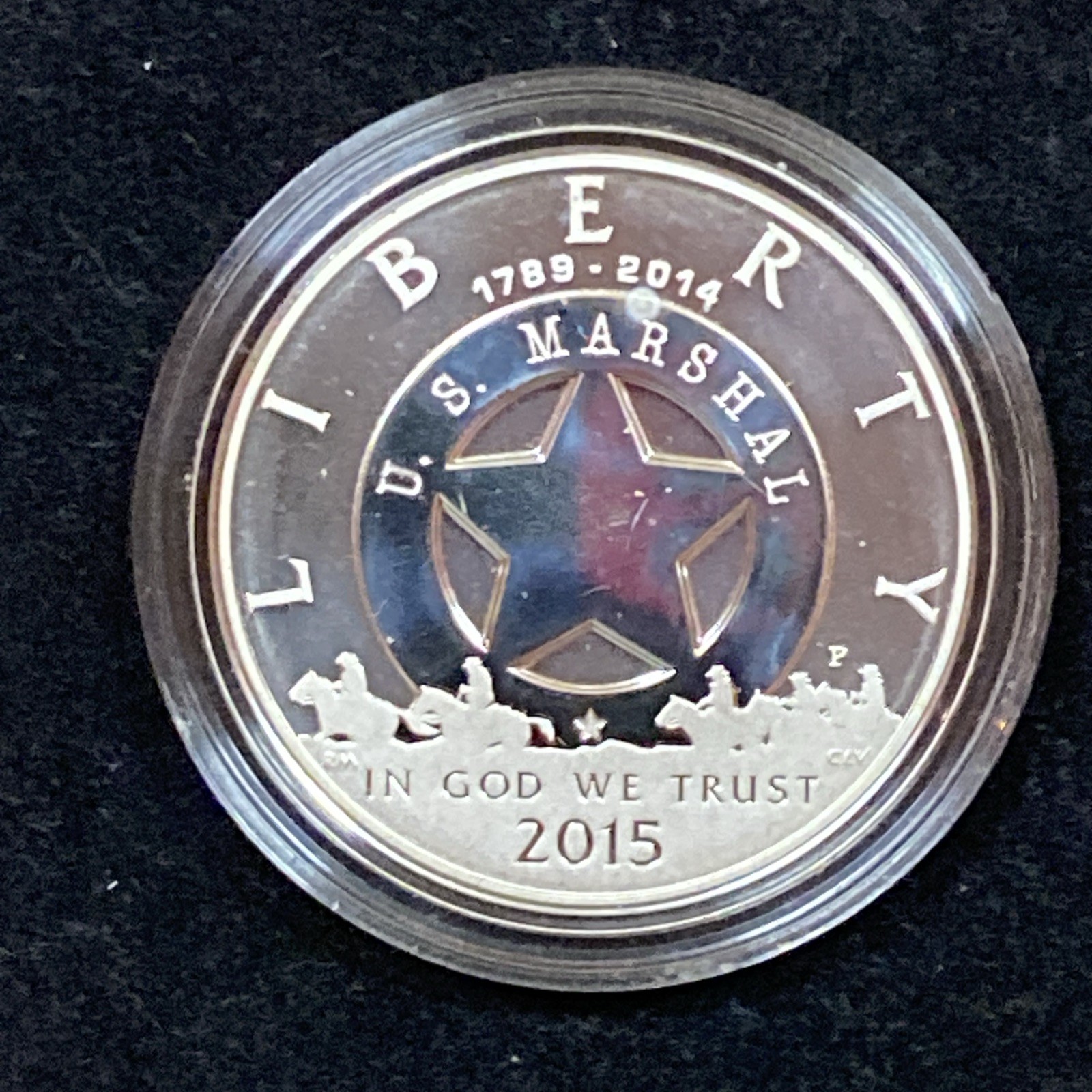 2015-P US Mint US Marshals Service 225th Anniversary $1 Proof Box & COA