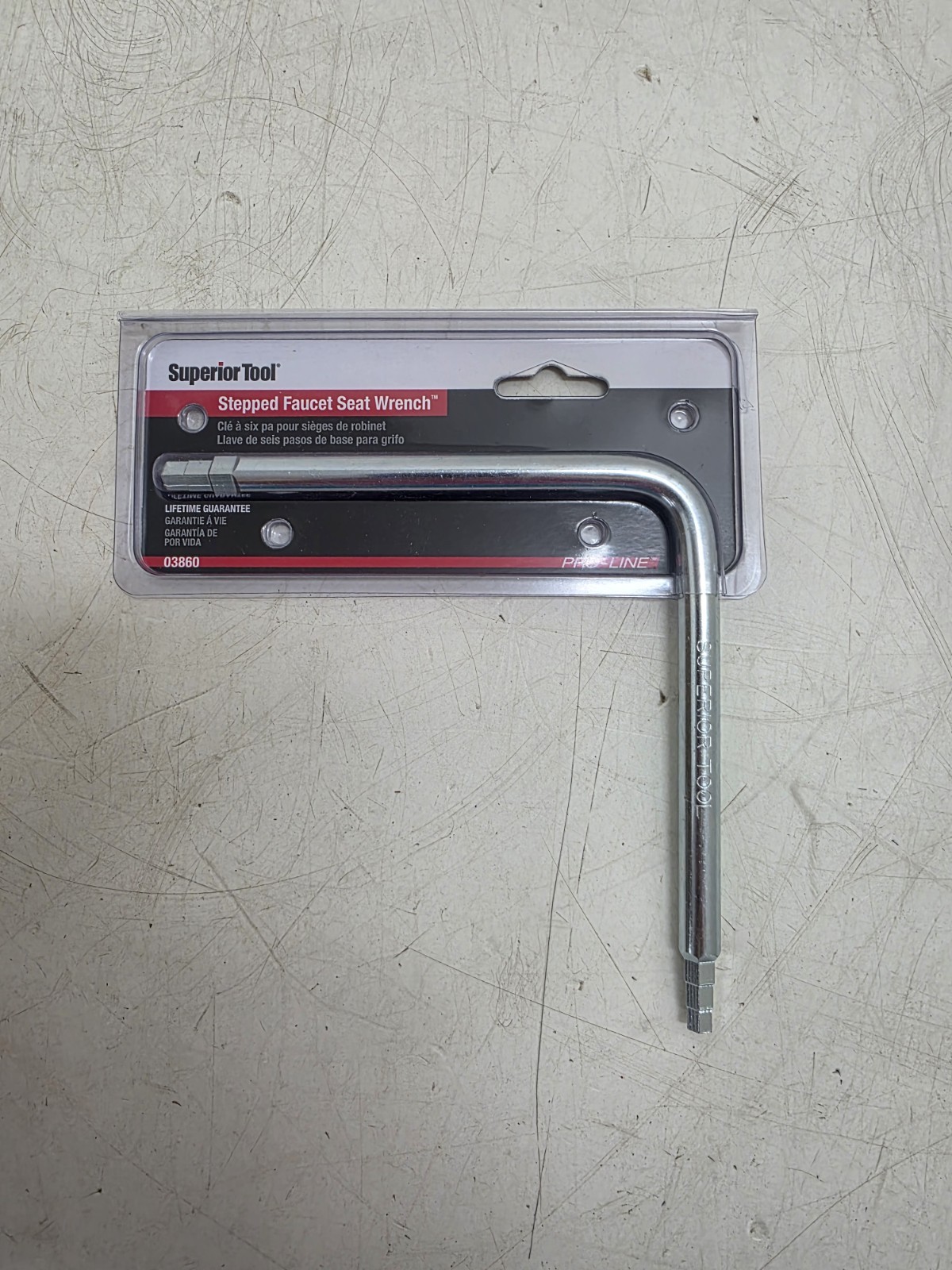 New!!! Superior Tool 03860 Universal Stepped Faucet Seat Wrench Tool 6x6