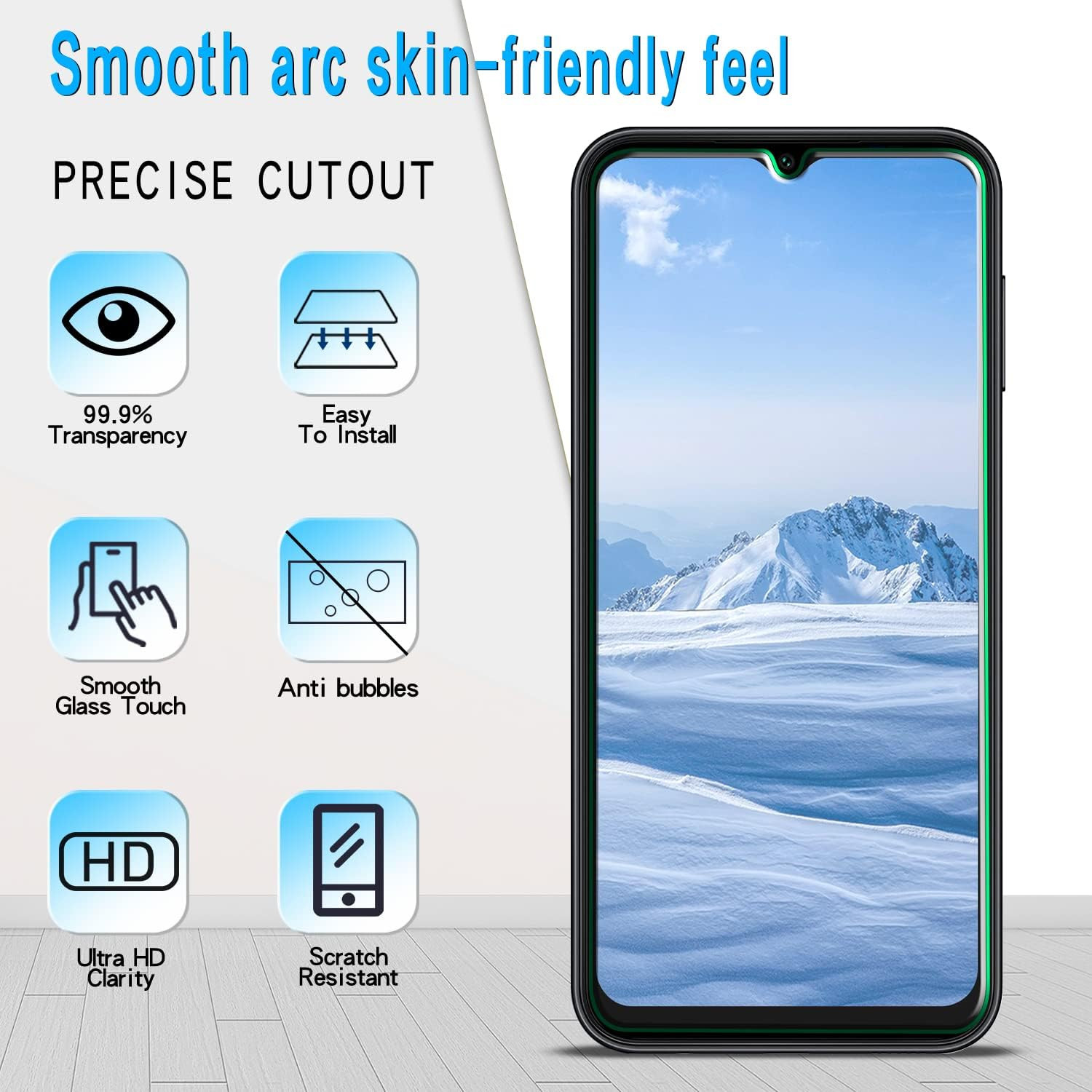 Protector De Pantalla De Vidrio Templado Para Galaxy A14 5G