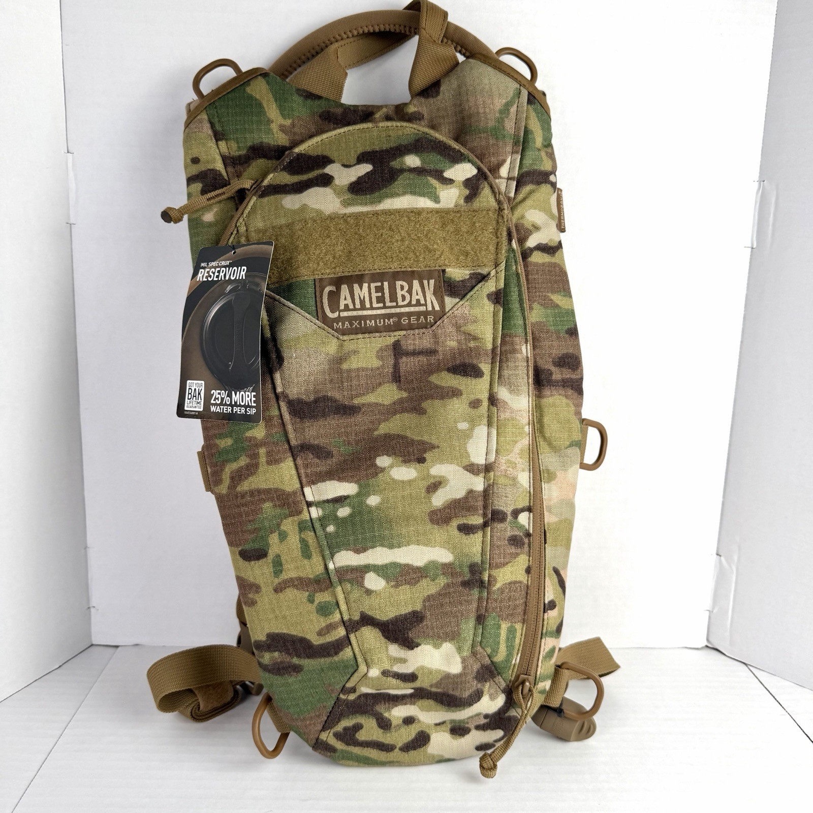 NEW CamelBak ThermoBak 3L/100oz Mil Spec Crux Woodland Camo Hydration Backpack