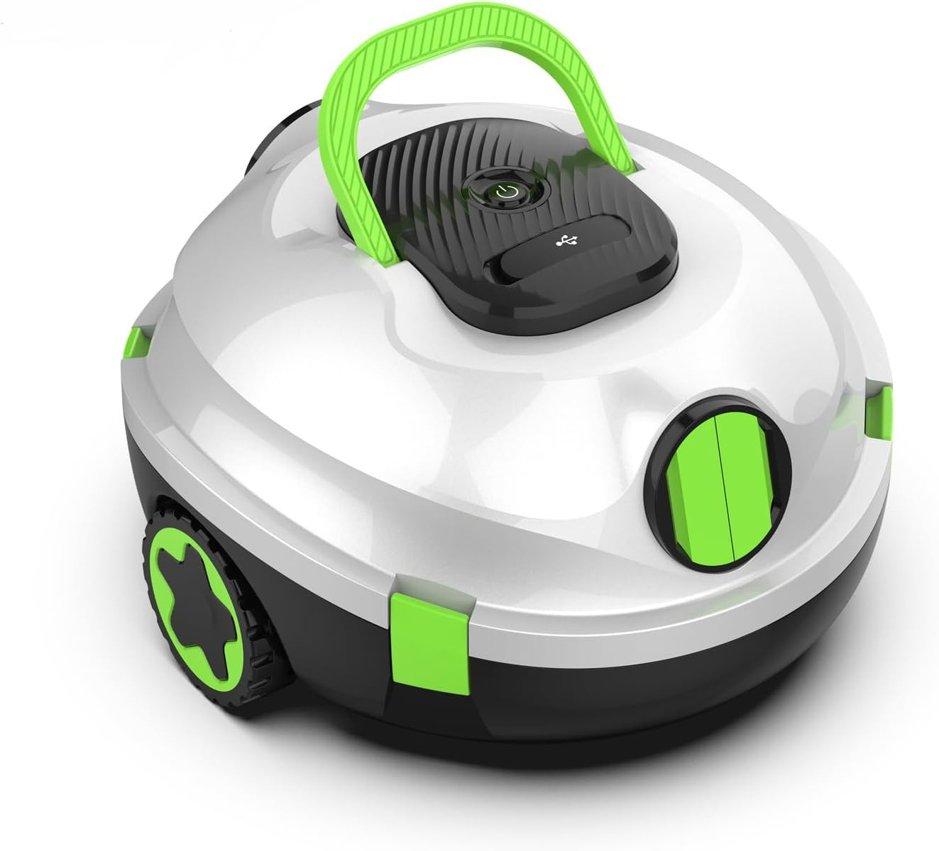 Y20 Robotic Pool Cleaner, Cordless Pool Vacuum for above Ground & Inground Flat