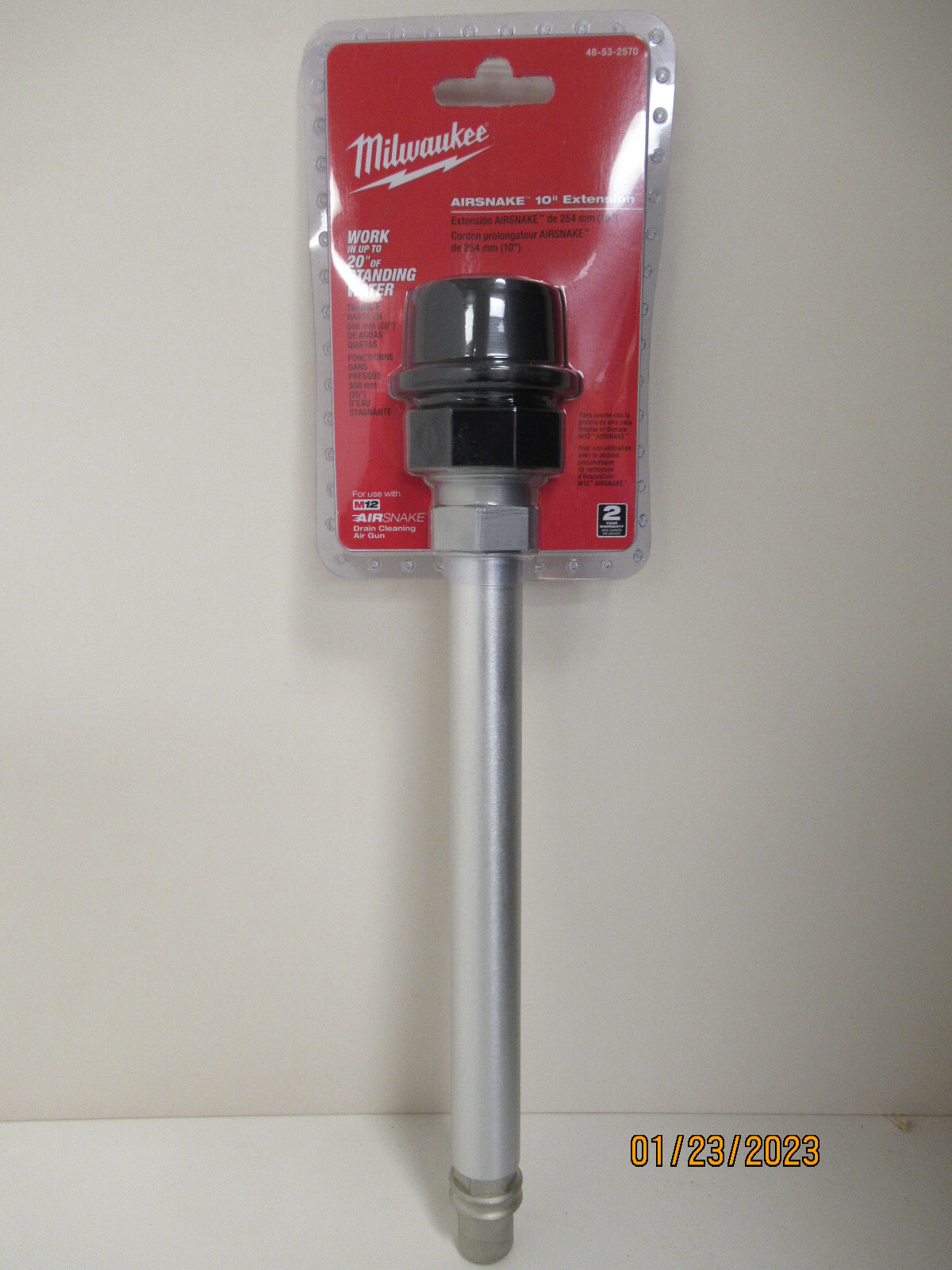 Milwaukee 48-53-2570 AIRSNAKE 10 in. Extension