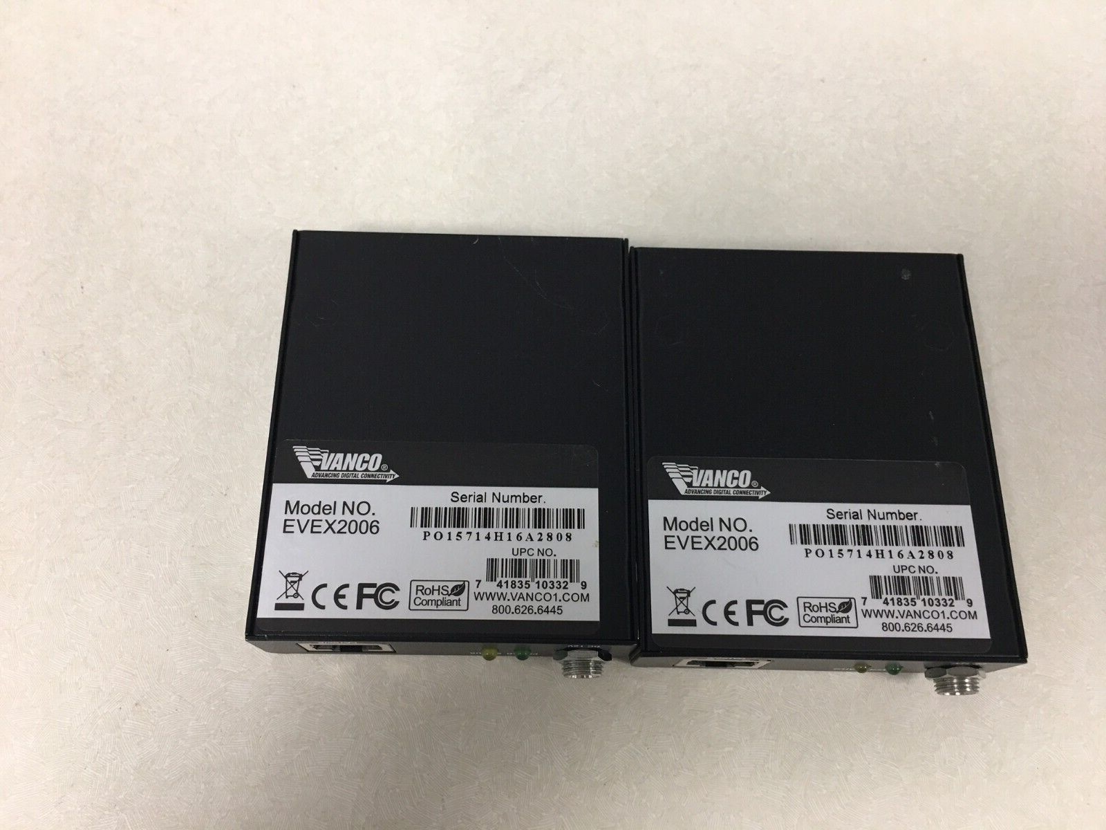 Vanco Evolution EVEX2006 Ultra Slim HDMI Single Cat5e/6 Extender W/PoE