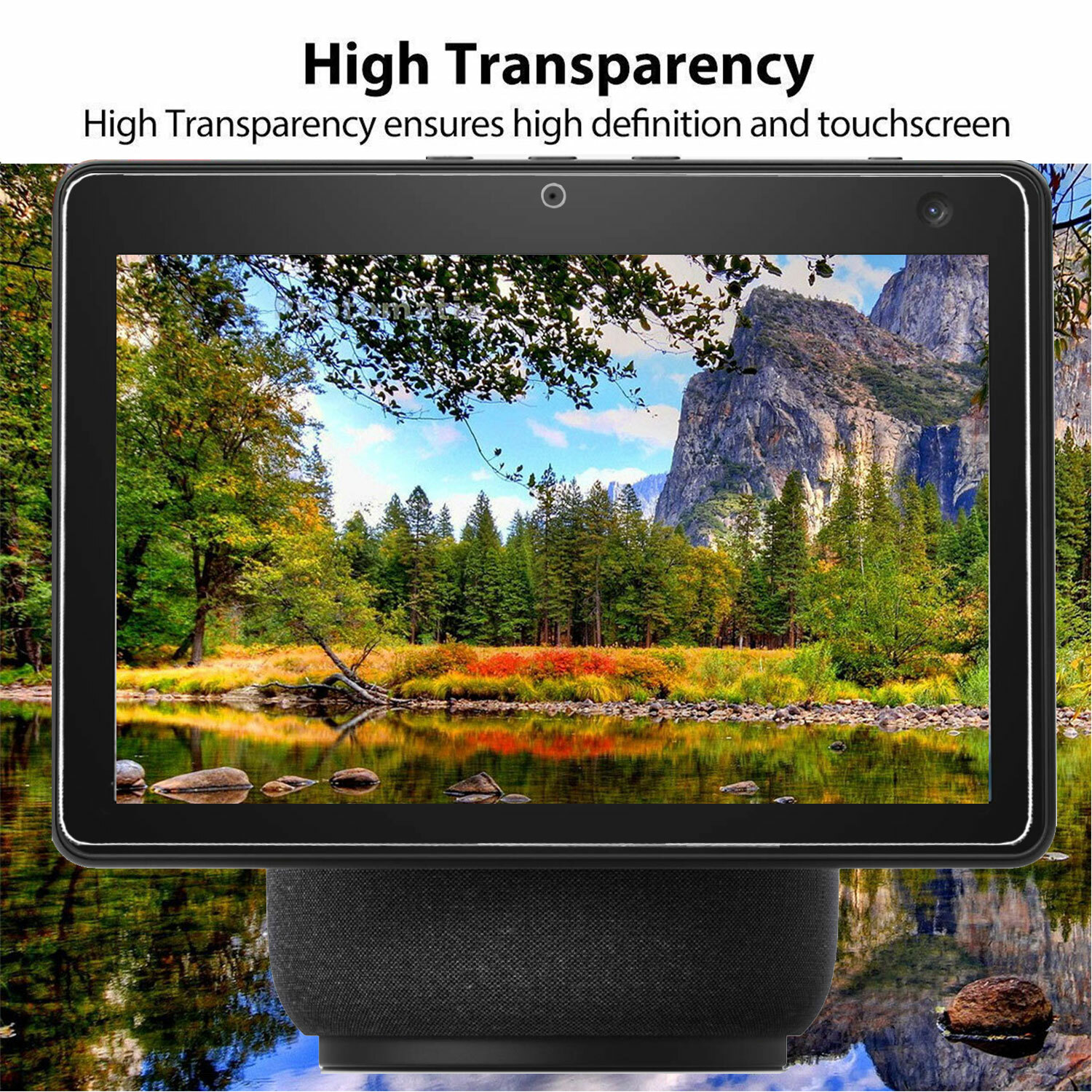 2Pcs For Amazon Echo Show10 3rd generation 10.1 inch Glass Screen Protector 2020