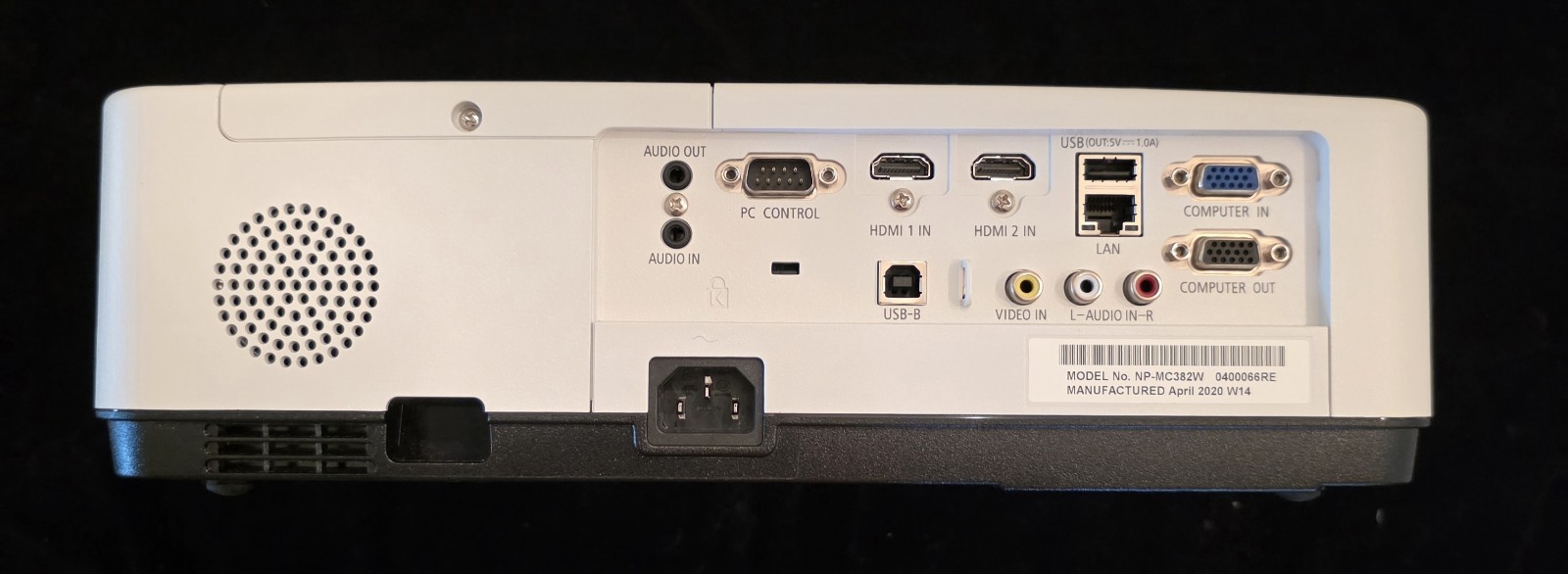 NEC MC382W 3LCD Projector #18