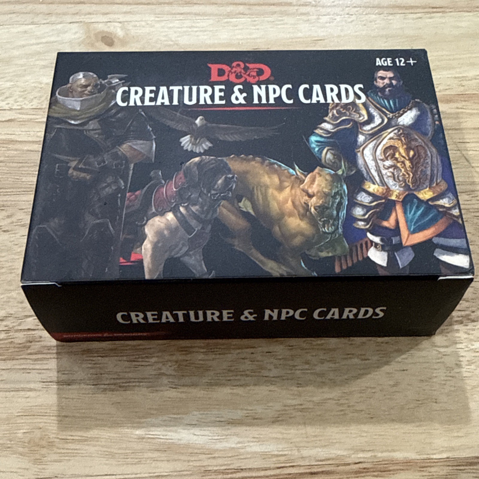 Creature and NPC Cards D&D 5e (182 Cards, used)