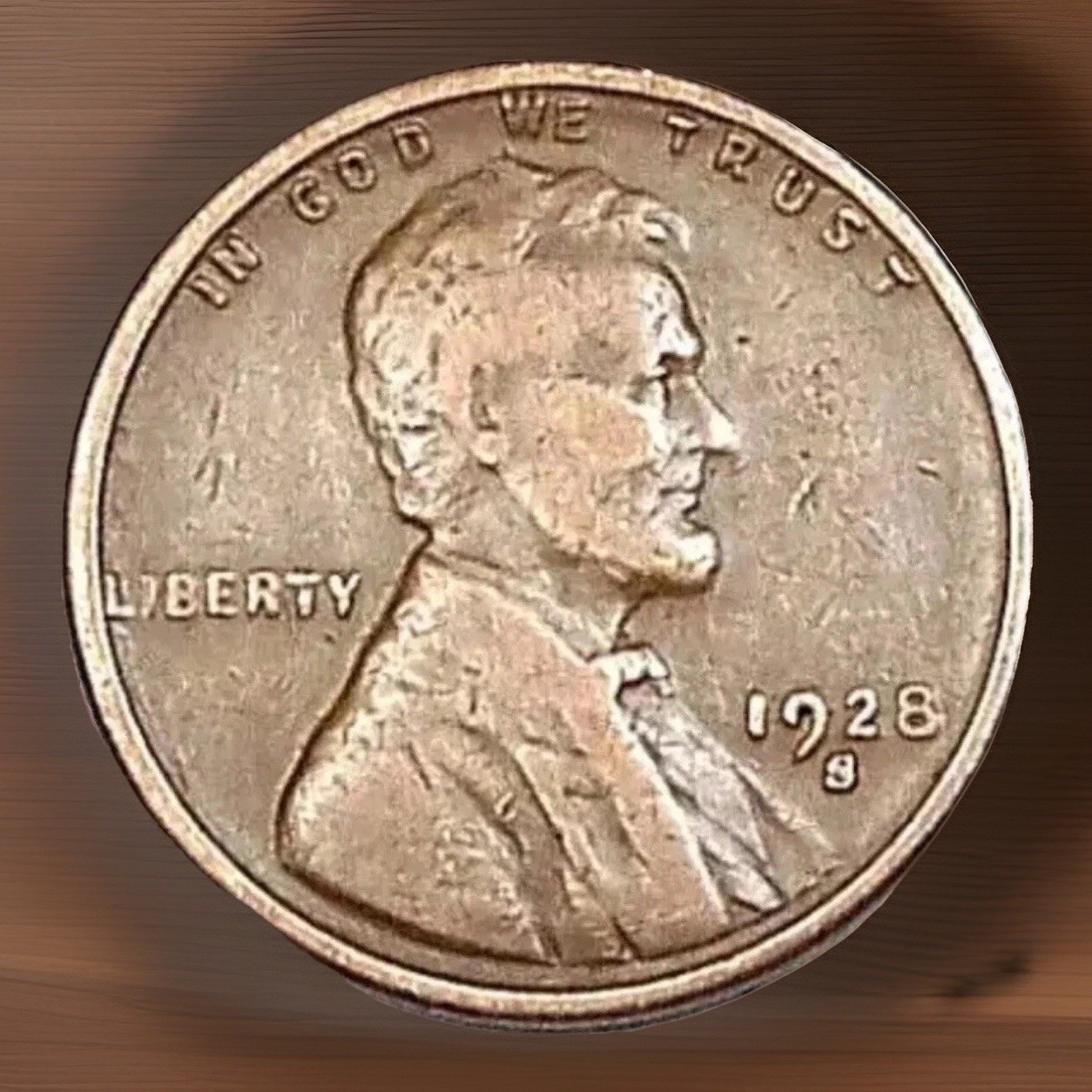 1928-S Fine Lincoln Wheat Cent “Best Value on eBay" FAST SHIPPING