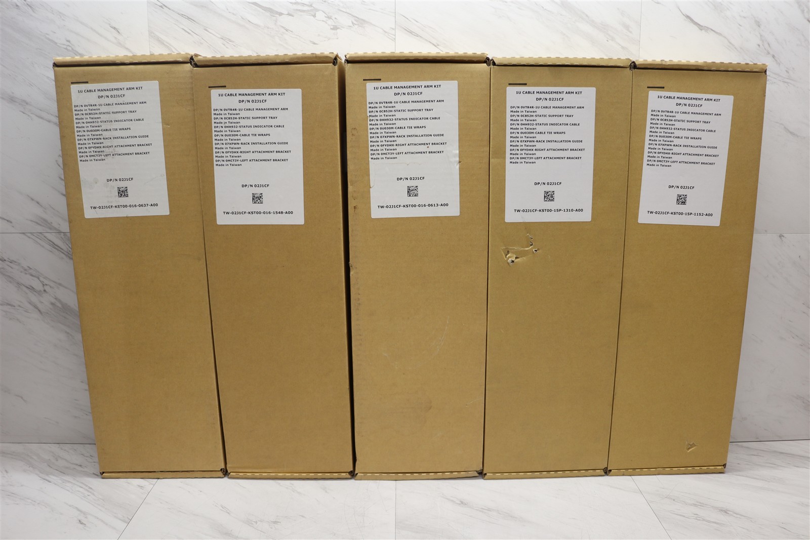 5 LOT NEW Dell 1U Cable Management Arm for PowerEdge R630 R620 R420 R320 02J1CF